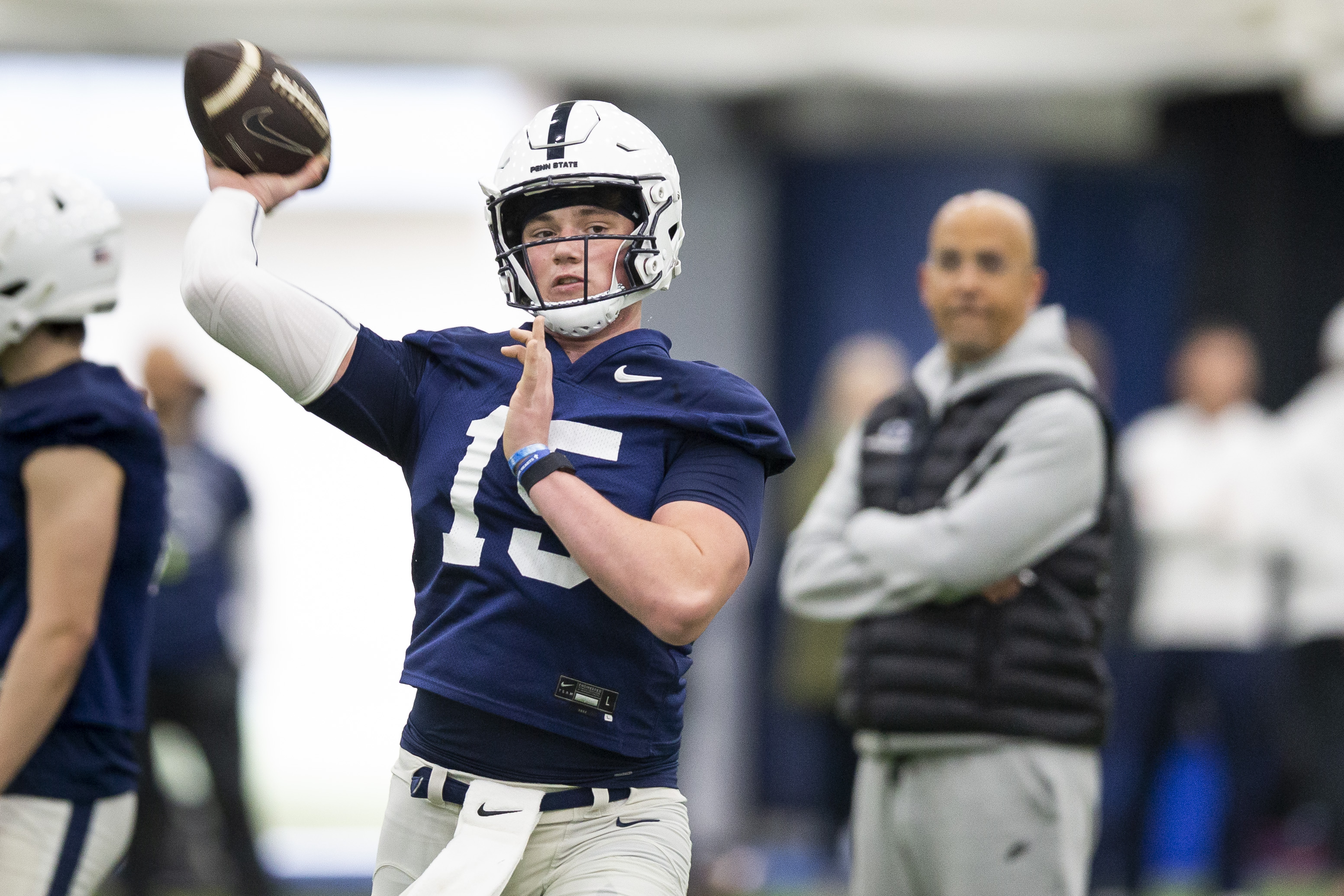 Penn State football first day of spring practice