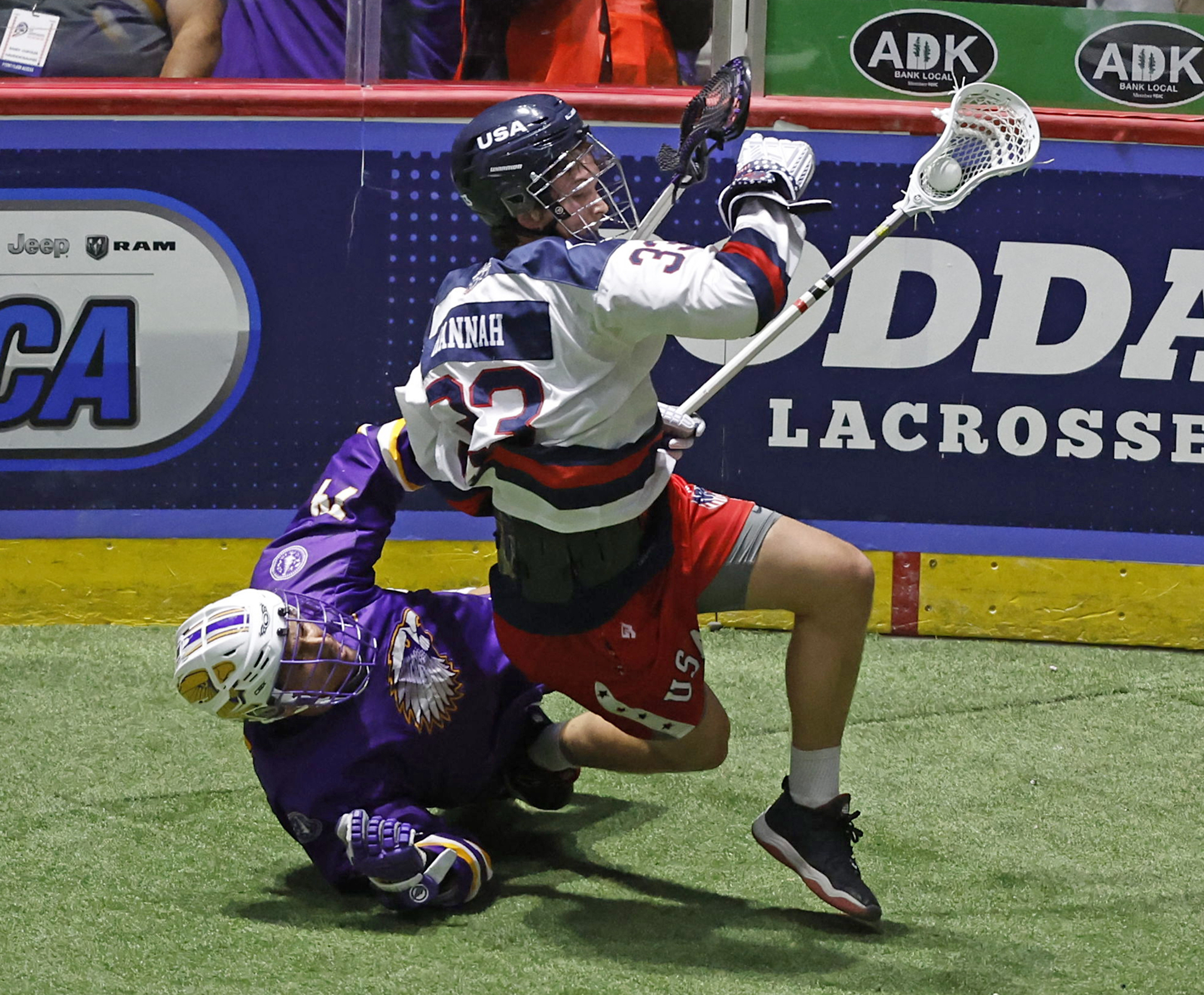 World Lacrosse Box championship Semifinal: Team USA vs. Haudenosaunee ...