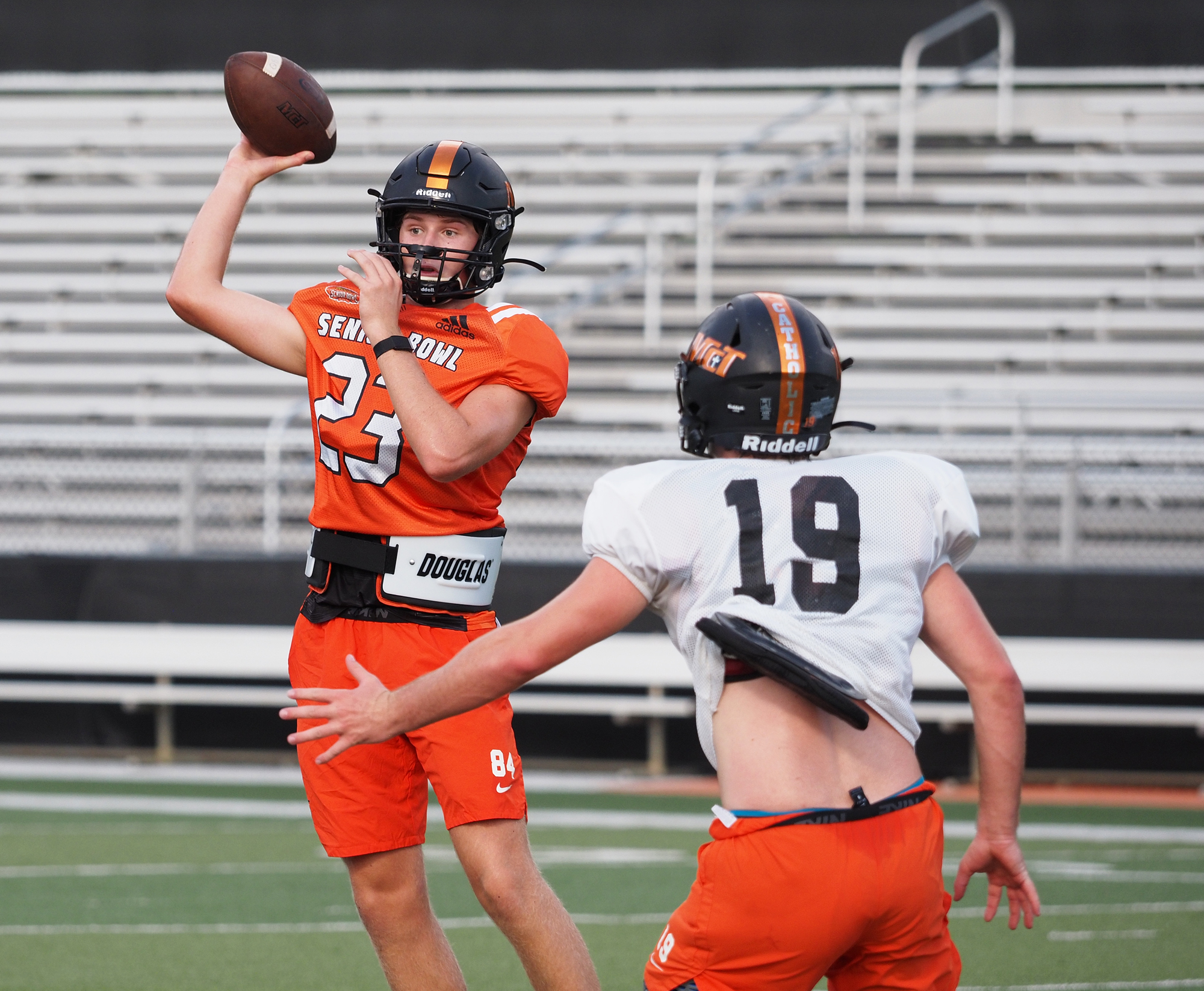 McGillToolen football practice