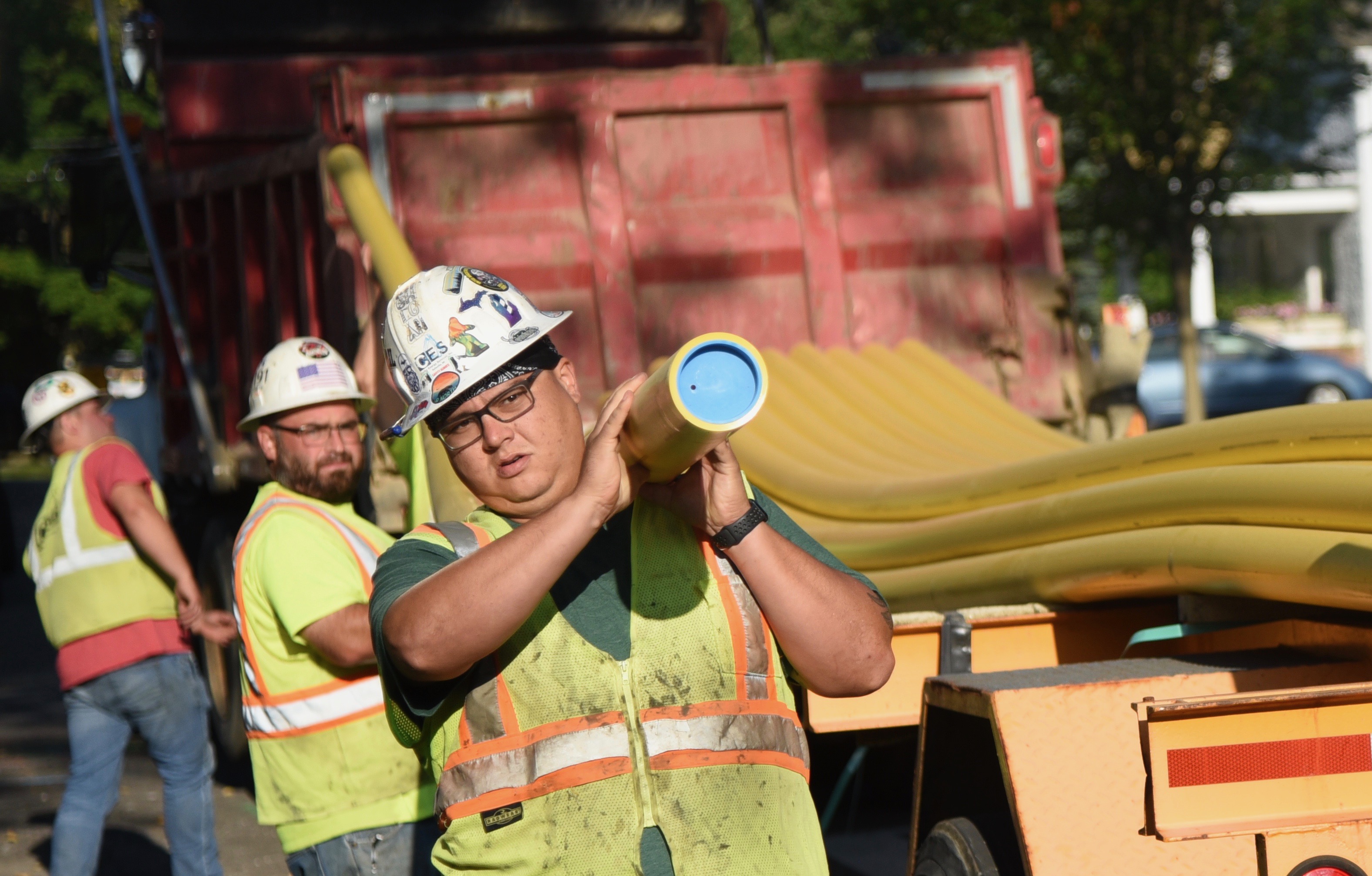 New gas lines installed in Ann Arbor's Old West Side neighborhood