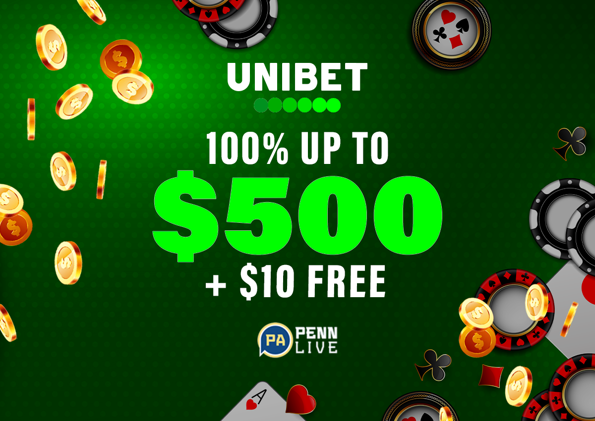 Unibet Casino promo, 100% deposit match up to $1,000