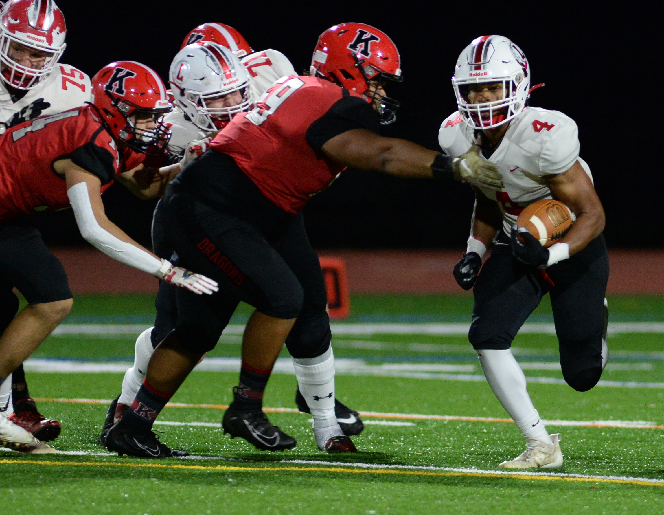 Lenape vs. Kingsway football, South Jersey Group 5 semifinal, Nov. 12 ...