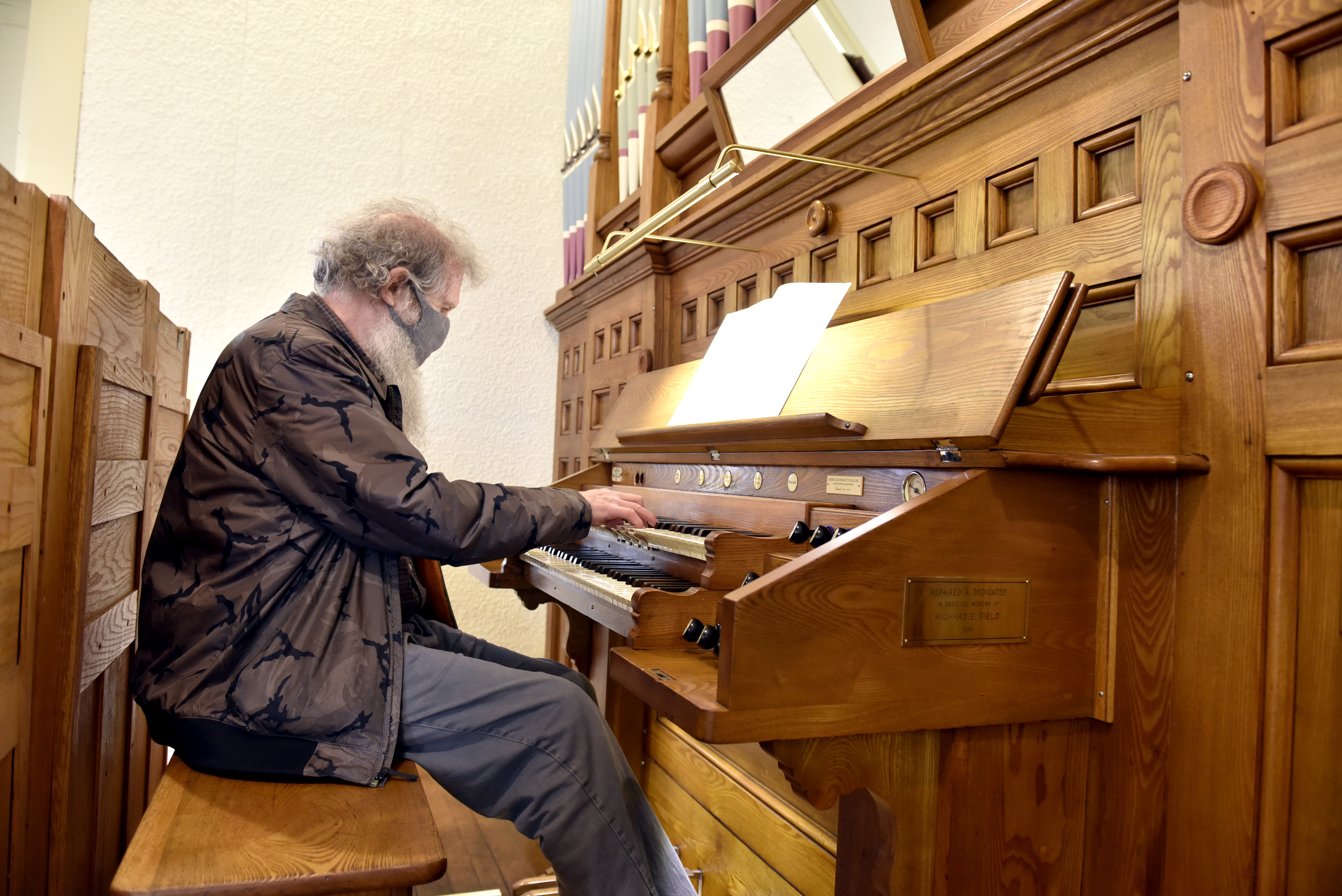 Ashfield church restores antique pipe organ - masslive.com