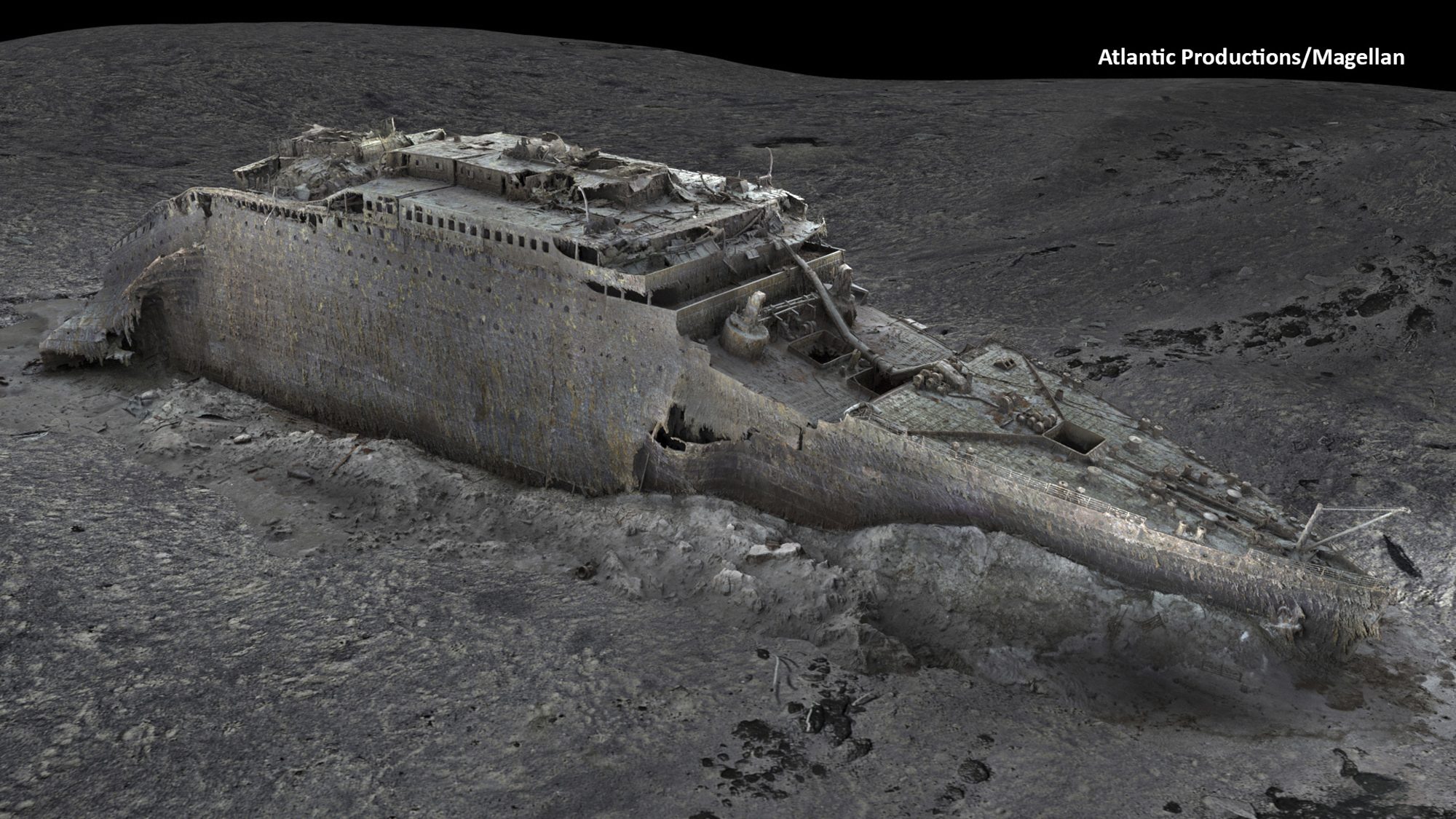 First 3D Titanic wreckage digital scan offers stunning clarity, answers  about disaster 