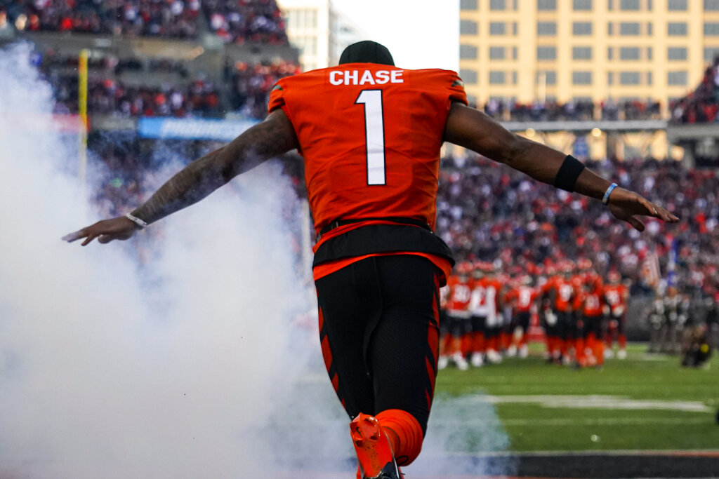 Ja'Marr Chase makes triumphant return to Bengals' lineup by