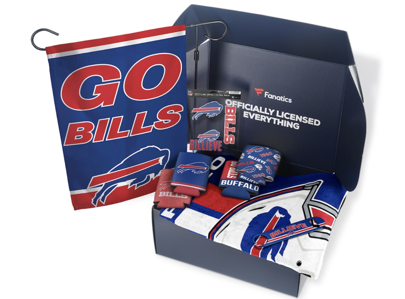 WinCraft Buffalo Bills Can Cooler Vintage Design