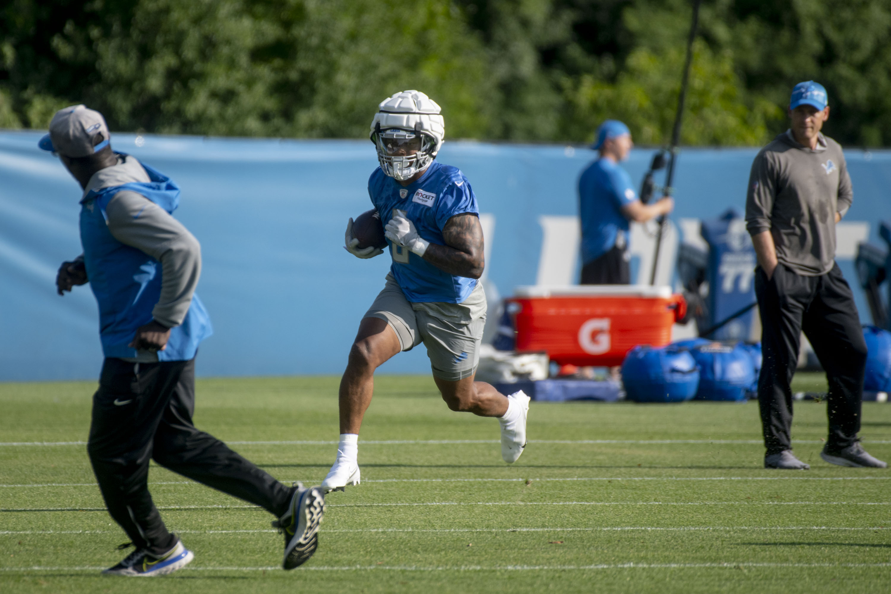 RB David Montgomery excited to be a part of the Detroit Lions' offense