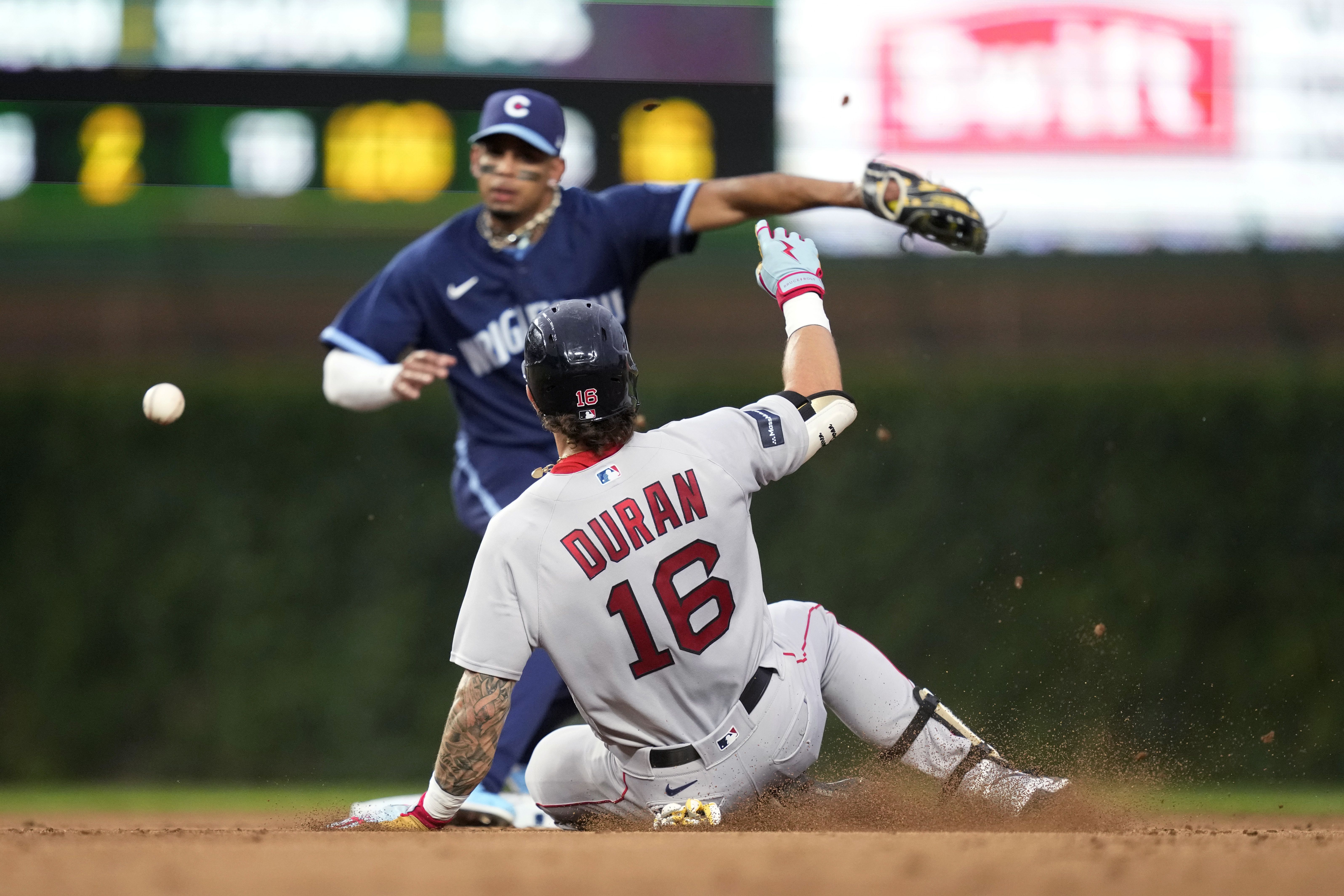 Jarren Duran of the Boston Red Sox poses for a portrait during a