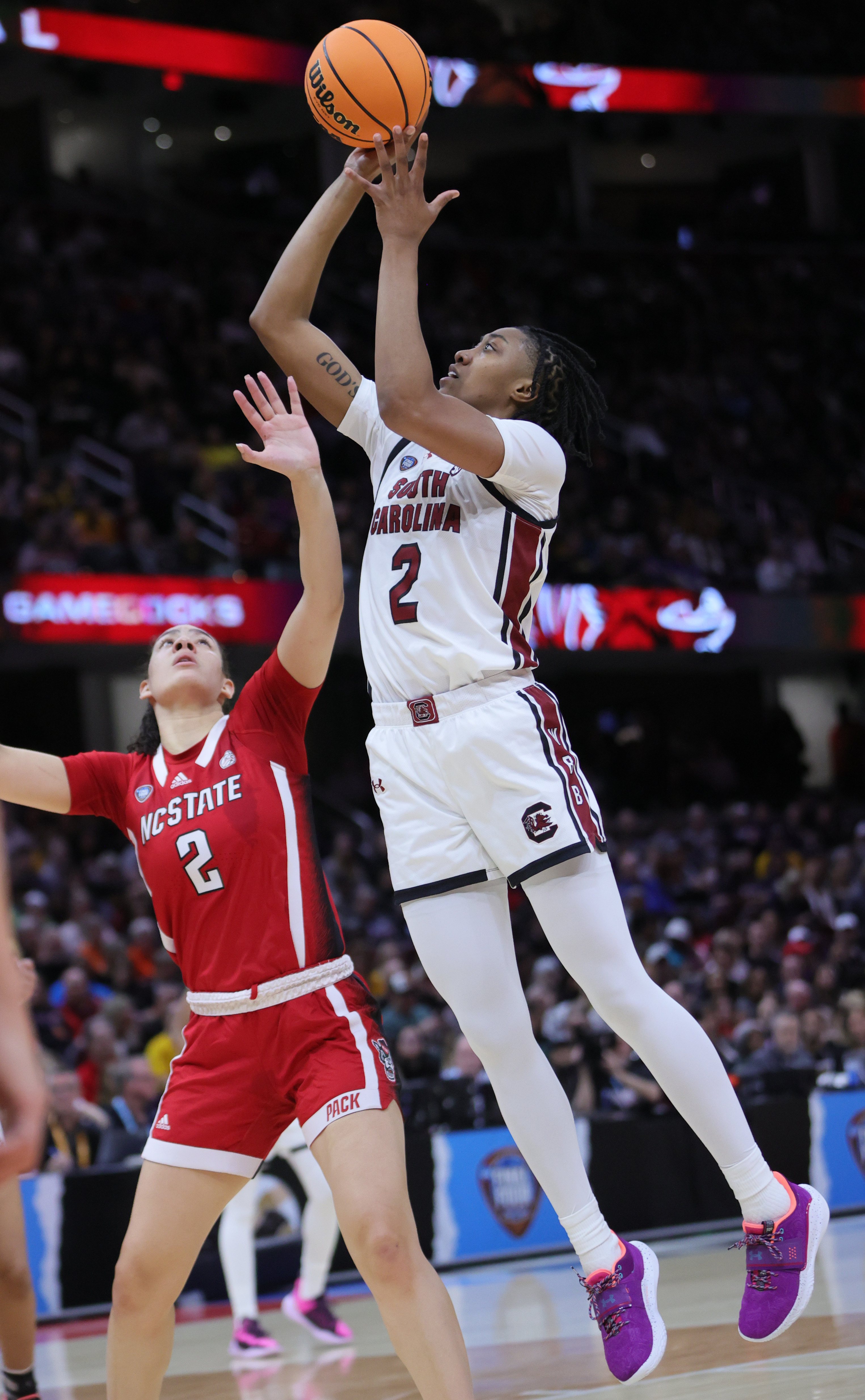 NC State vs. South Carolina in Women's Final Four semifinal, April 5 ...