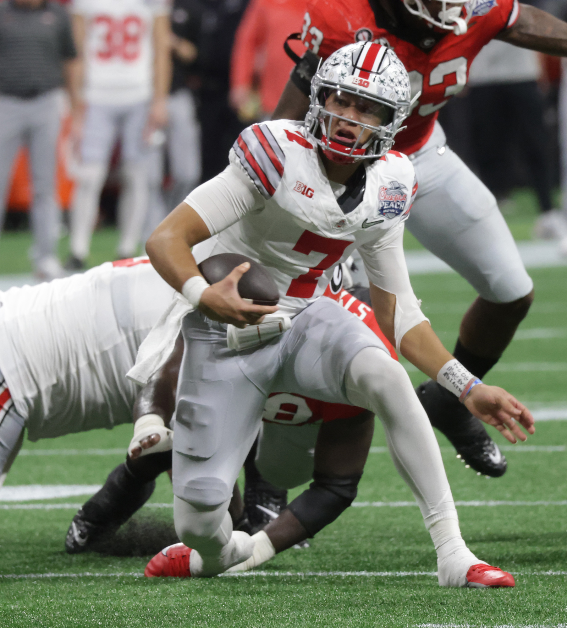 The Houston Texans started off the 2023 NFL Draft in dramatic fashion,  first selecting QB C.J. Stroud and then LB Will Anderson Jr. in  back-to-back picks.