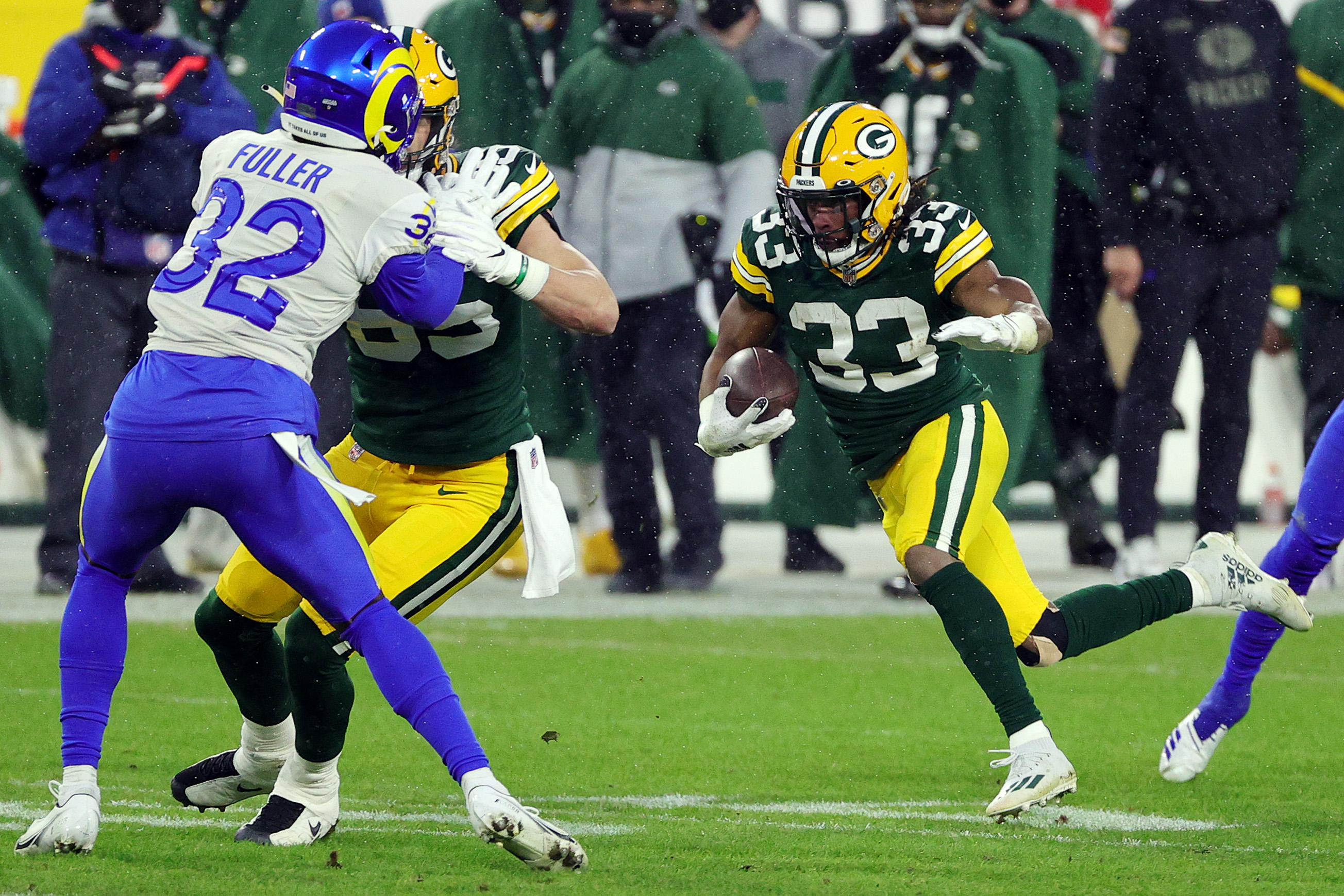 Green Bay Packers pull away from the Los Angeles Rams, advance to NFC title  game: Recap, score, stats and more 