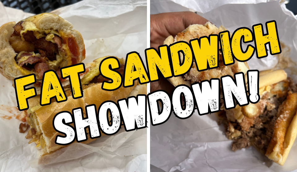 Fat sandwich showdown: Jersey vs. LA! Who wins the Greasy Gauntlet
