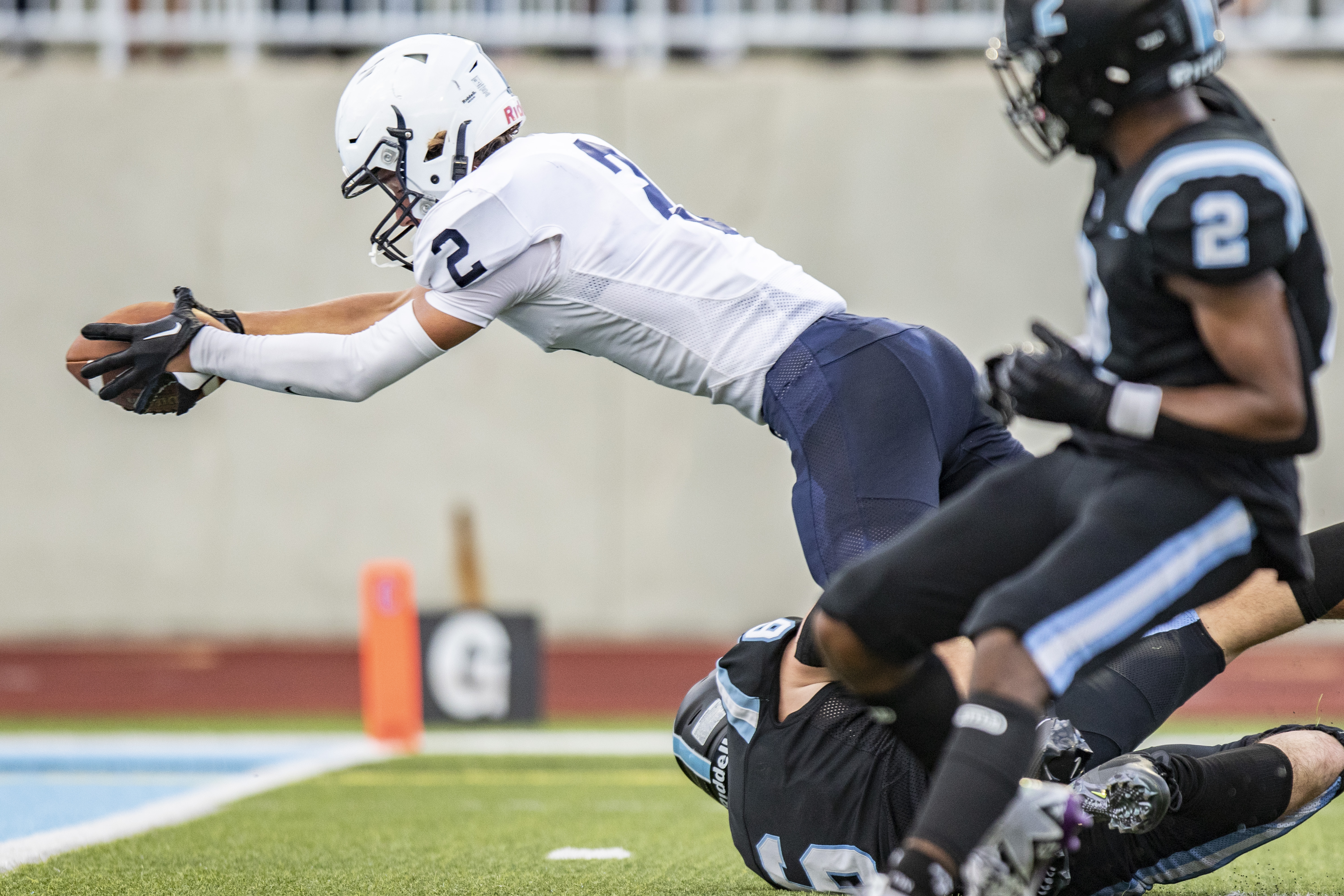 Ottawa Hills Football Wins Detroit Lions Touchdown in Your Town Grant