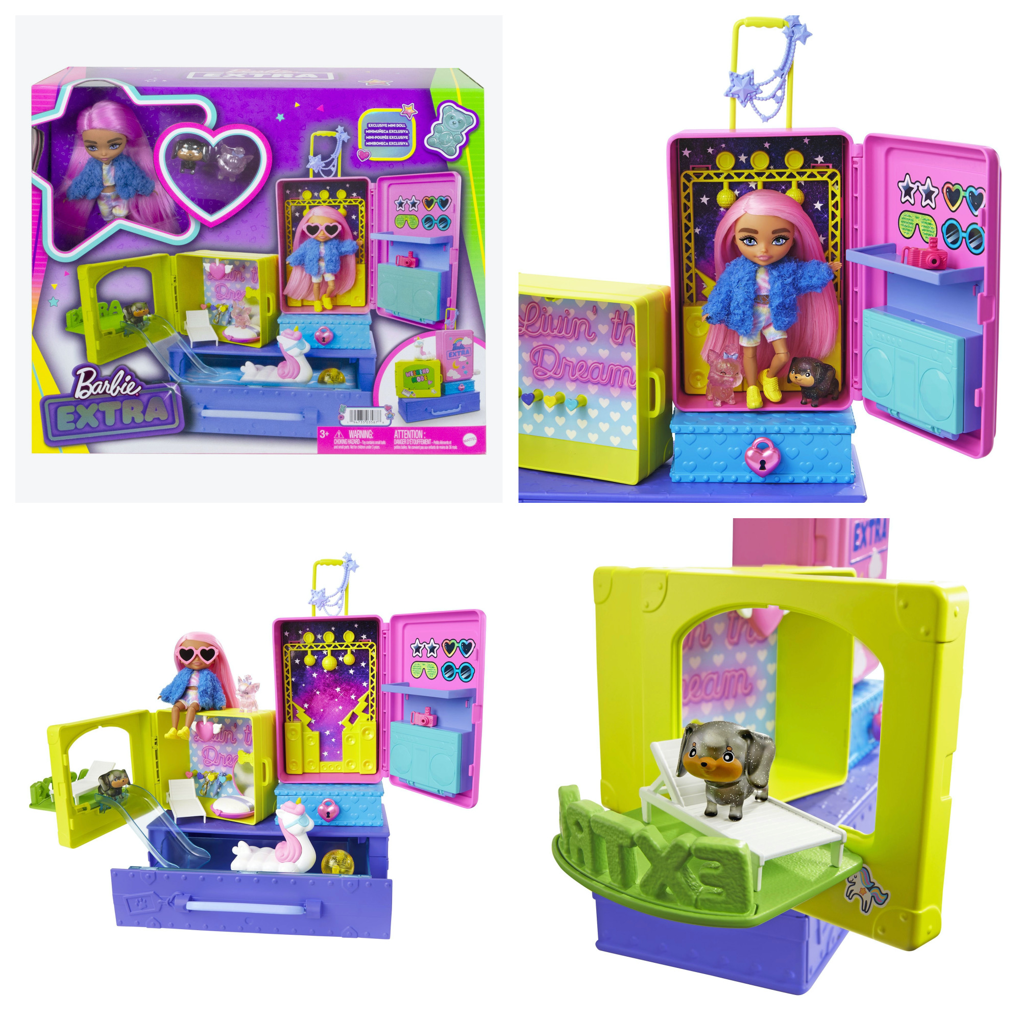 New Barbie Extra Minis are little, cute, have cool accessories and
