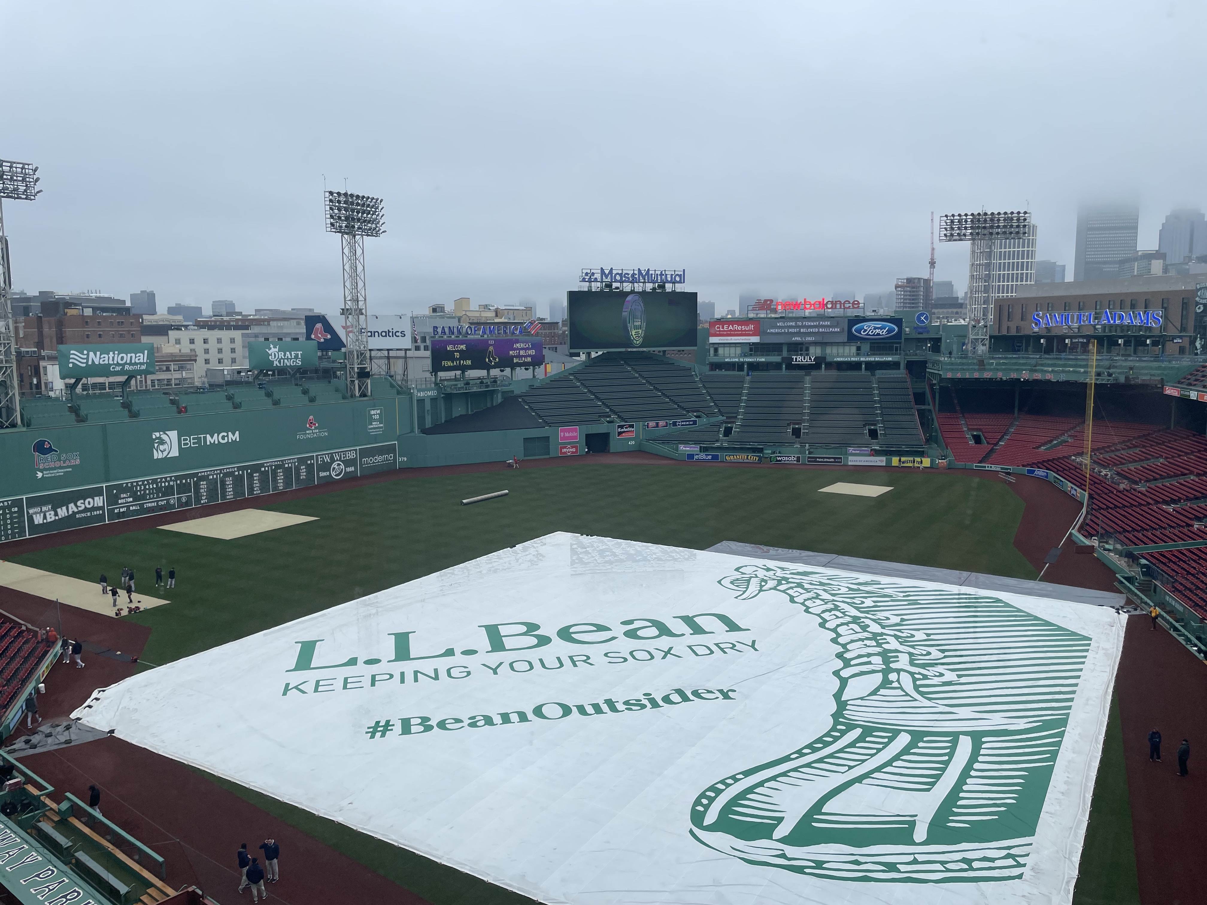 Orioles-Red Sox opener at Fenway postponed because of rain - NBC