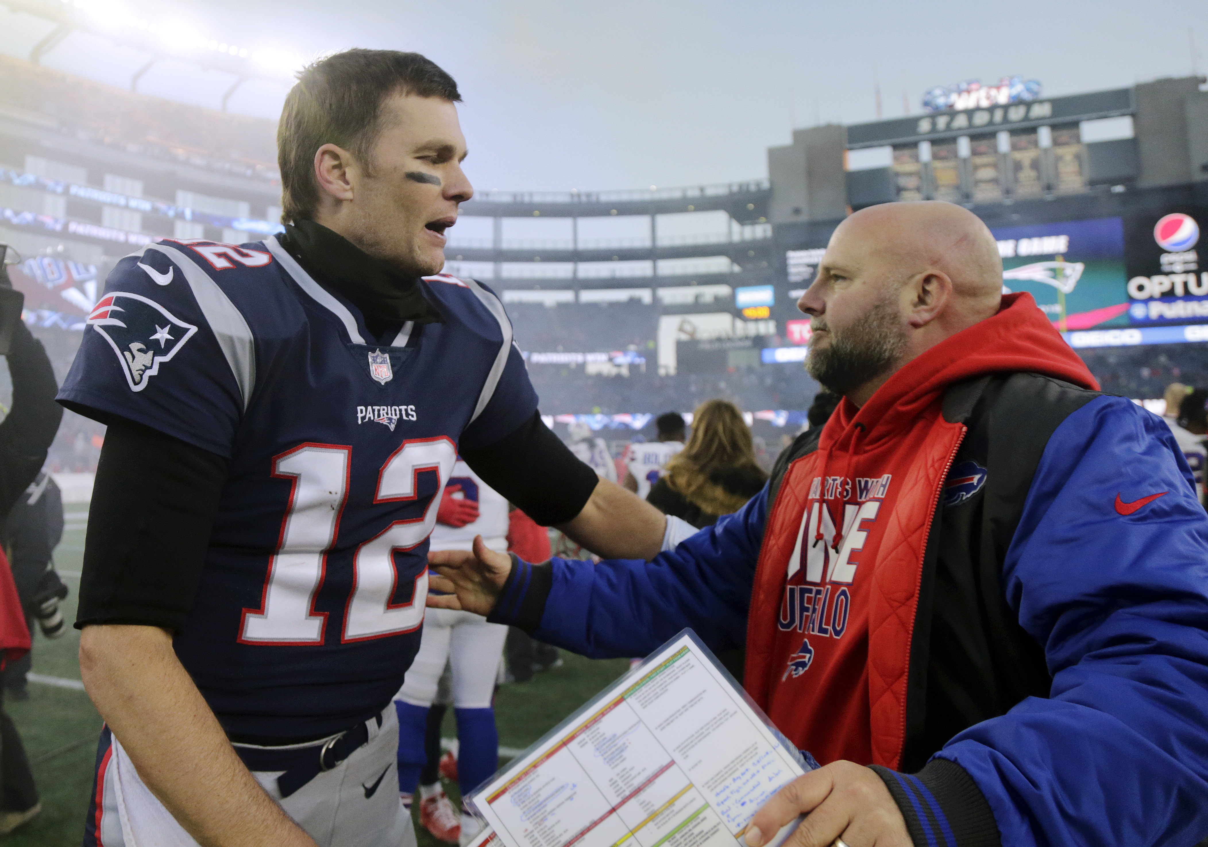 Buffalo Bills offensive coordinator Brian Daboll shares coaching