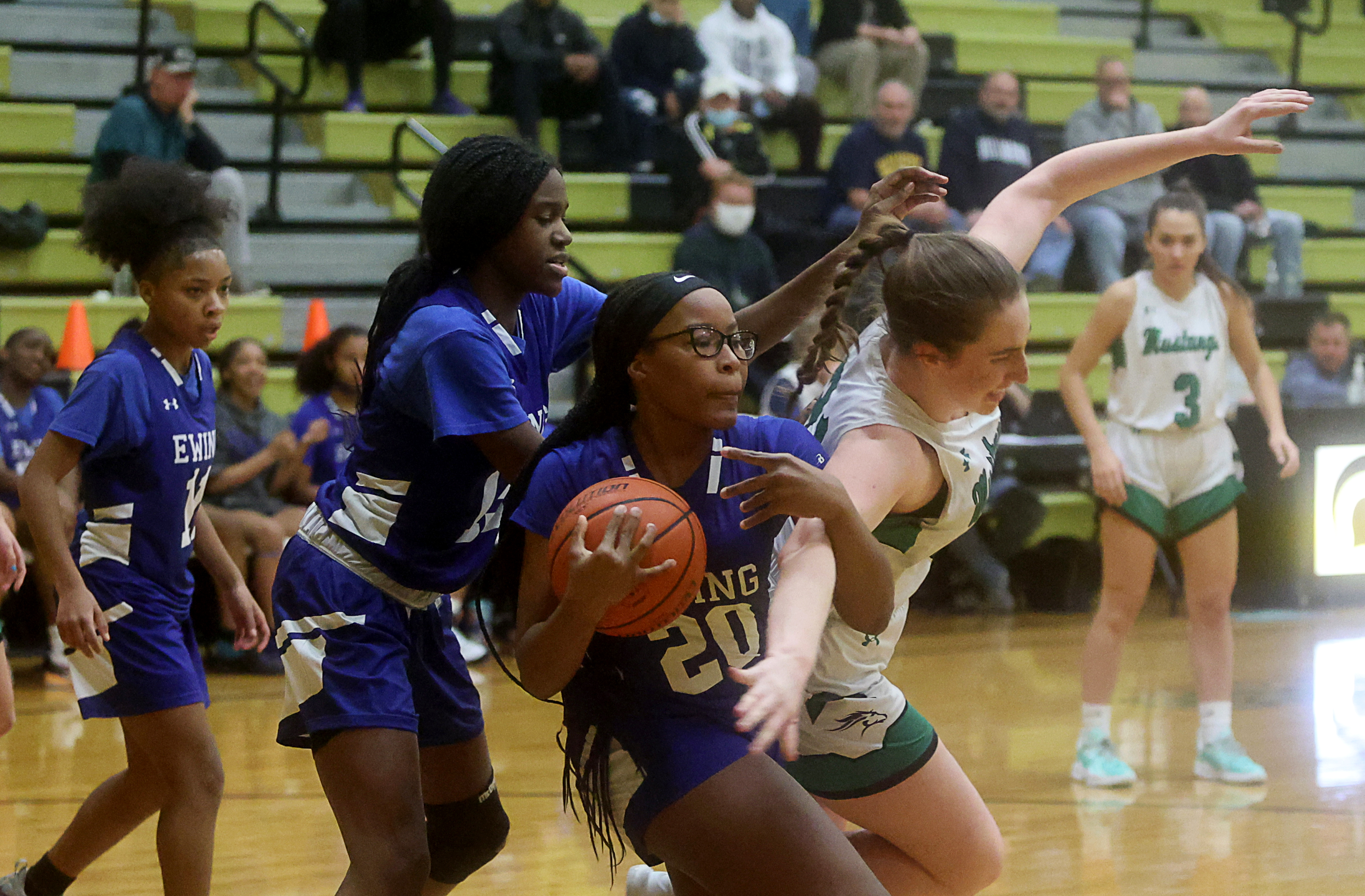 Ewing vs. Mainland girls basketball, NJSIAA Group 3 Tournament ...