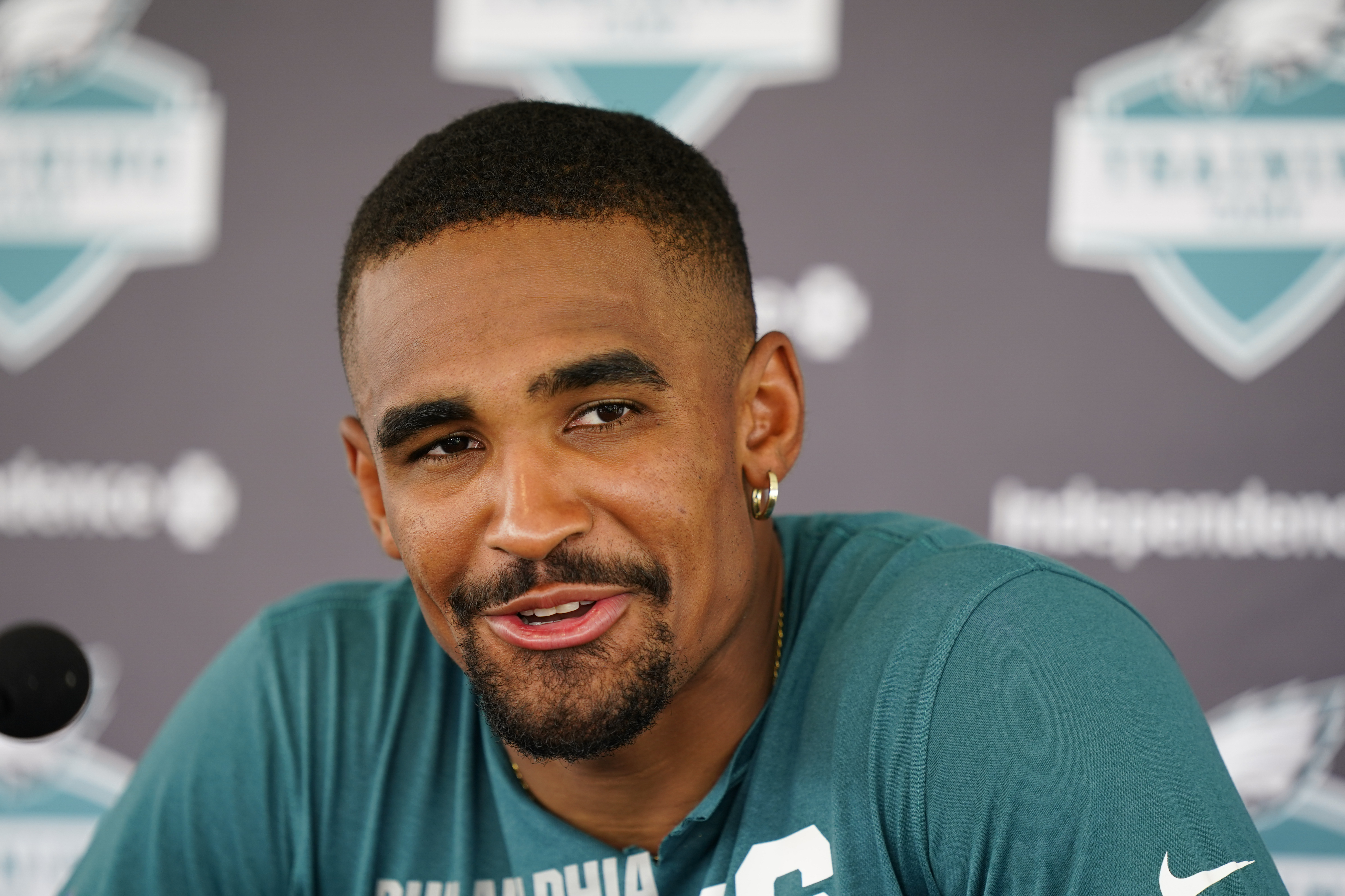 Photos from Meet Philadelphia Eagles Quarterback Jalen Hurts - E