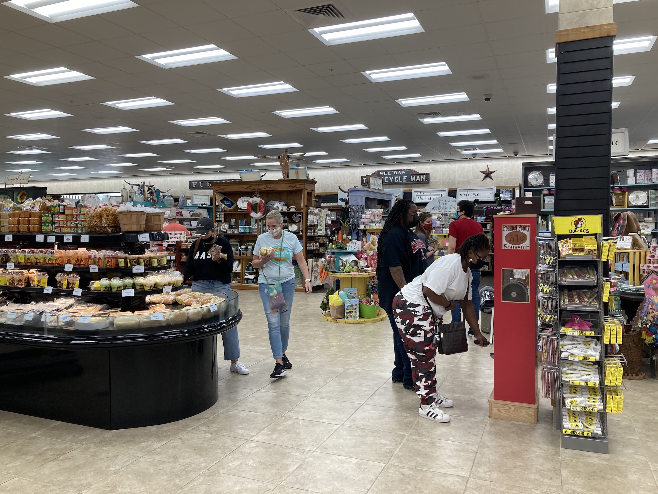 Saturday shoppers at Buc-ee's in Leeds - al.com