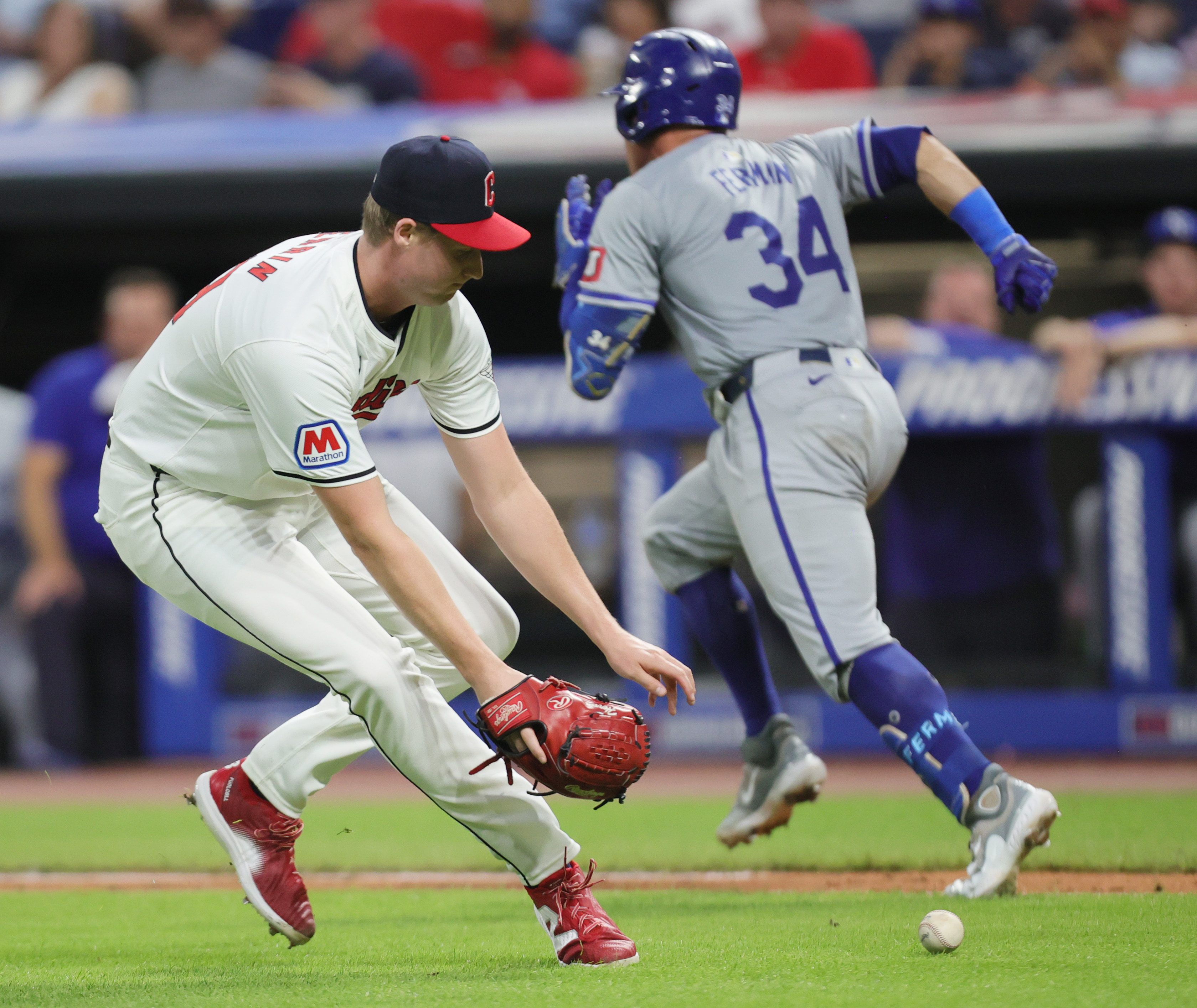 Cleveland Guardians vs. Kansas City Royals in game 2 of a double header,  August 26, 2024 - cleveland.com