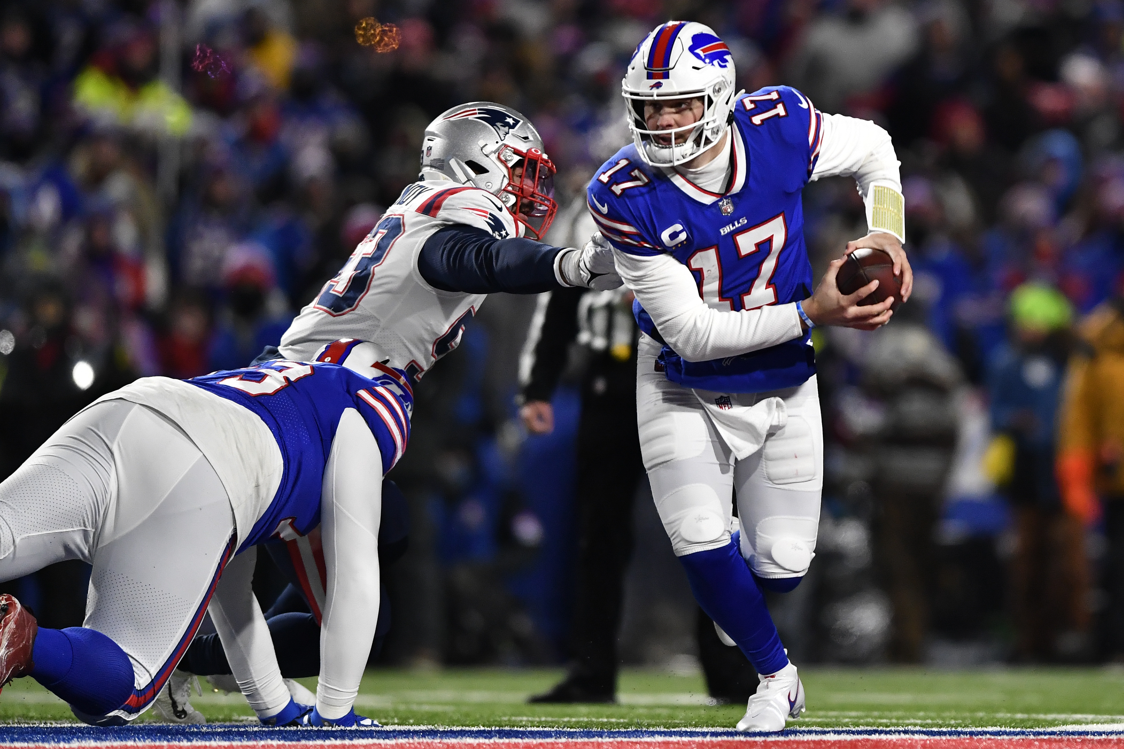 Buffalo Bills rout New England Patriots in NFL wild-card game Live updates recap