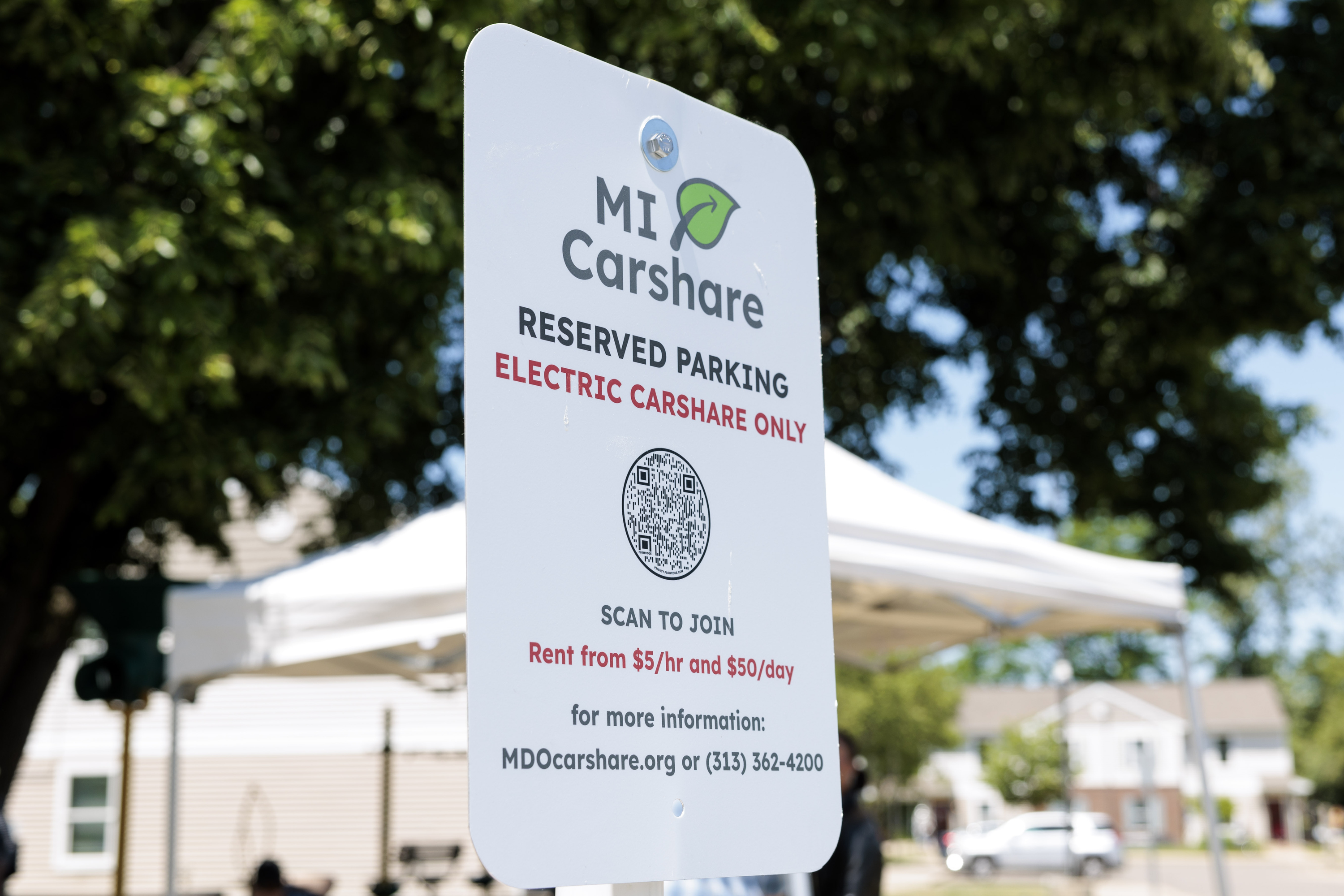 Affordable EV car share program officially launched at two Ann Arbor