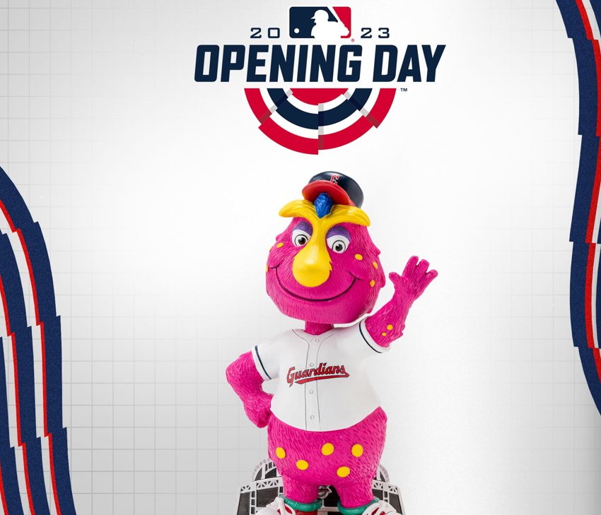 New MLB Opening Day mascot bobbleheads include Cleveland Indians' Slider 