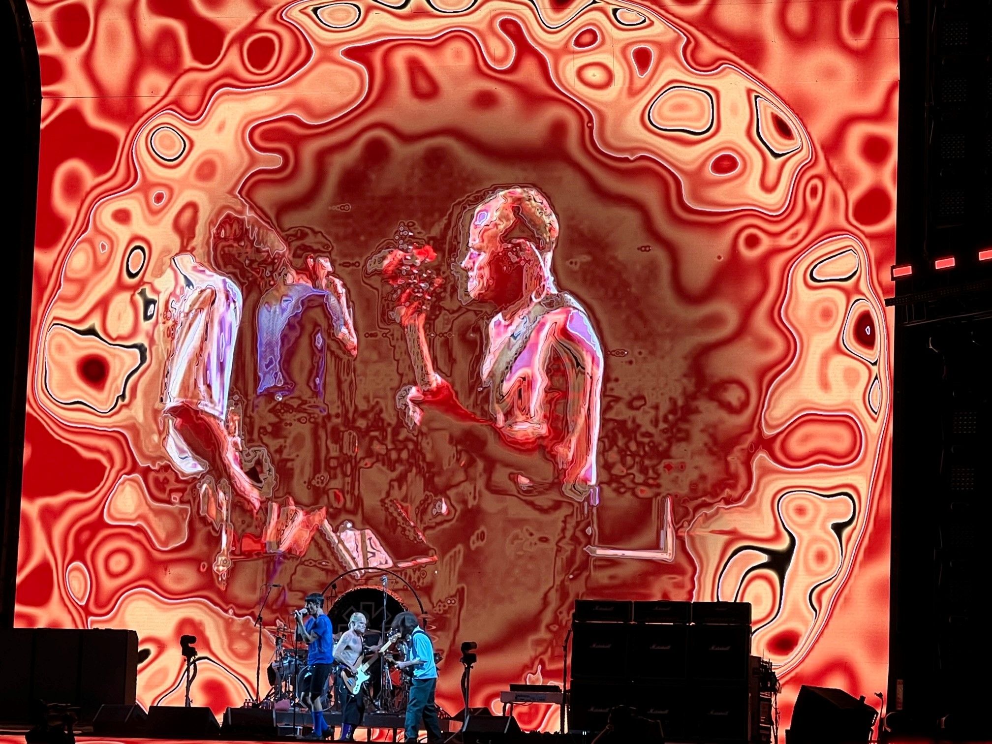 Red Hot Chili Peppers at Comerica Park