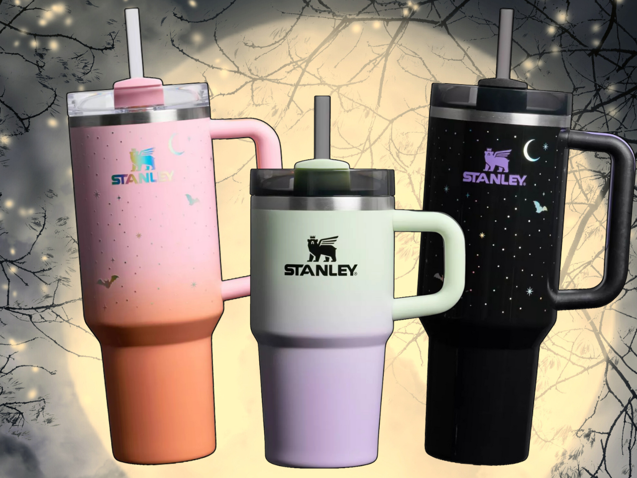 Stanley is dropping 3 Halloween tumblers and you can only get them