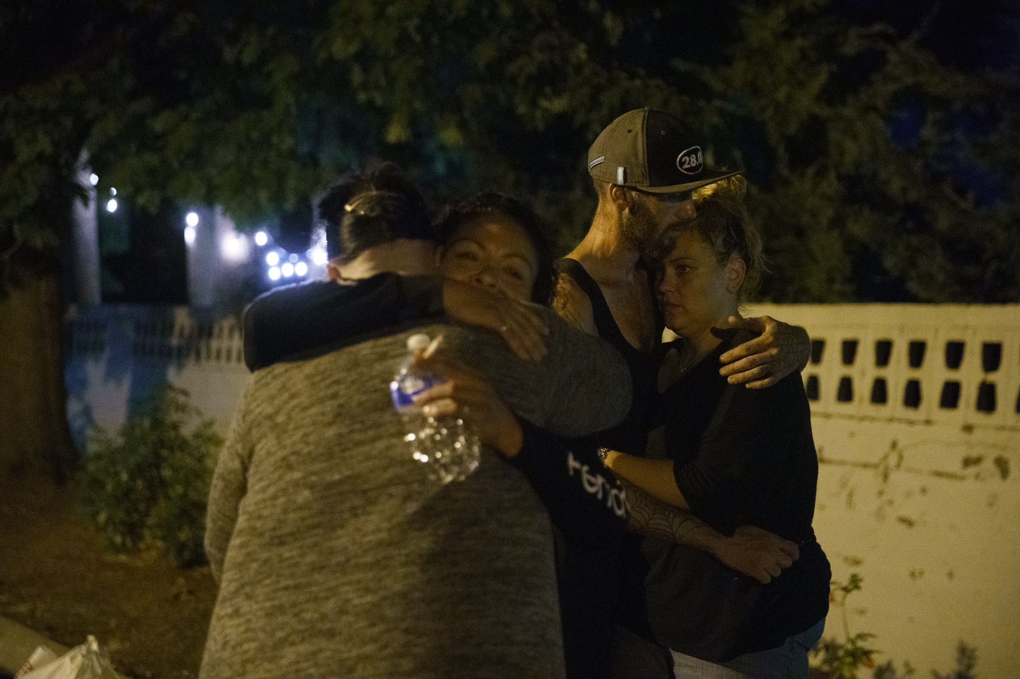 Buck Marshall vigil at Rosemary Anderson High School