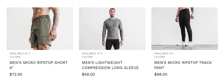 Men's Lightweight Compression Short Sleeve