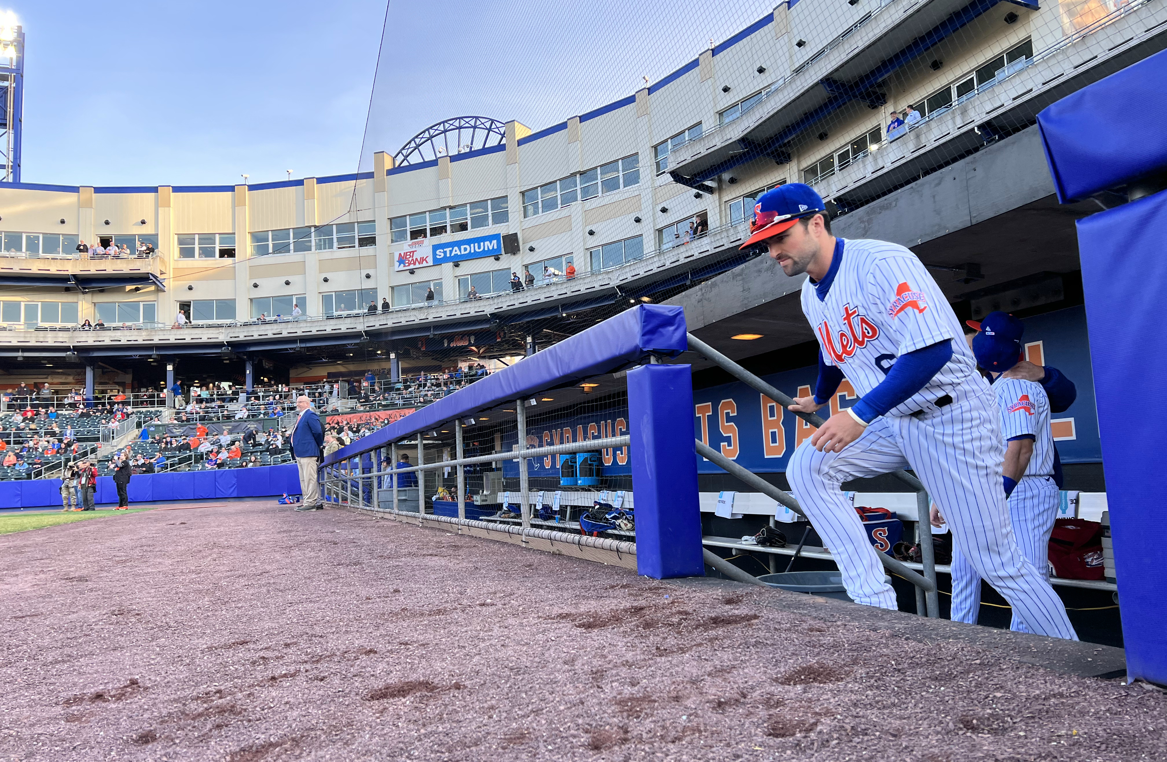 Syracuse Mets celebrate a memorable Opening Day despite 5-0 shutout