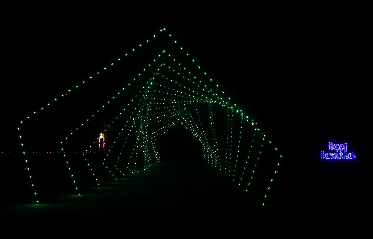 South Jersey Holiday Light Show at Bridgeport Speedway