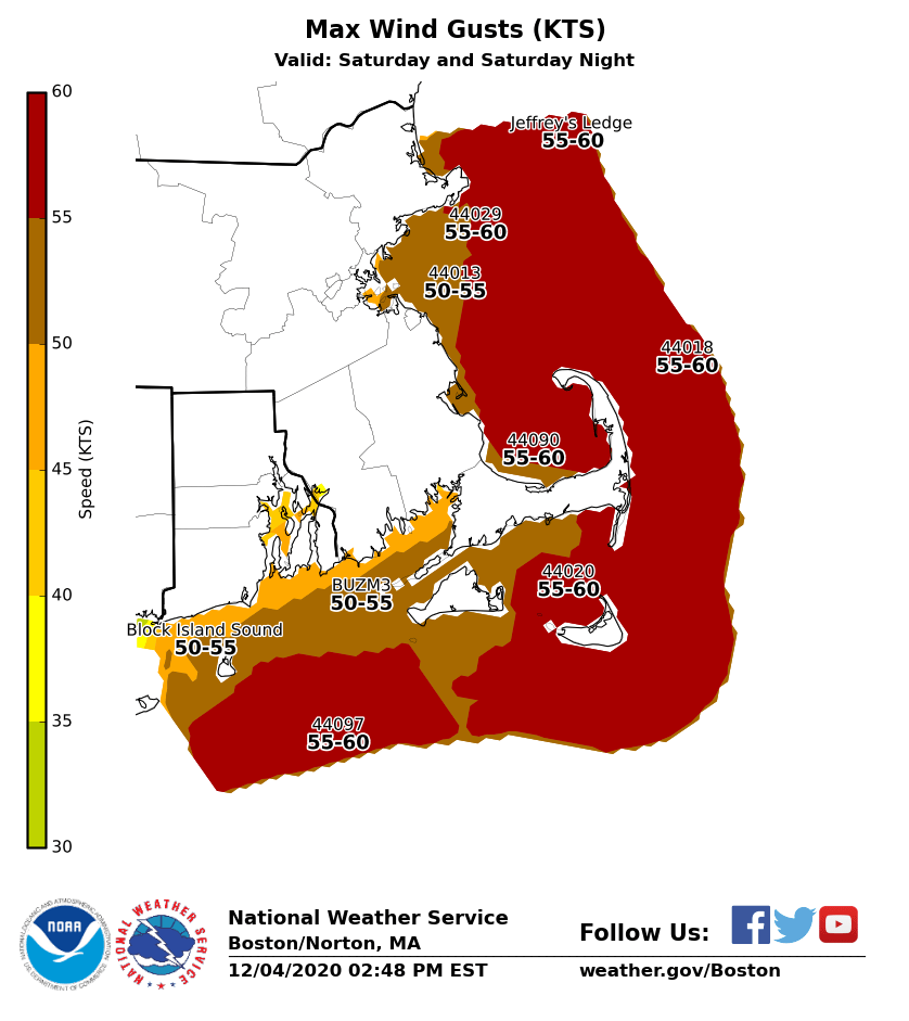 Parts of Massachusetts can expect to see up to 12 inches of snow, high ...