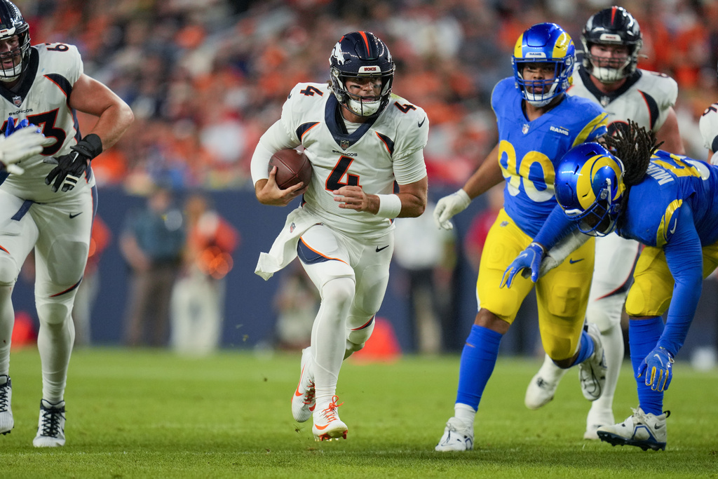 WATCH: Highlights from the Broncos' 41-0 win over Rams