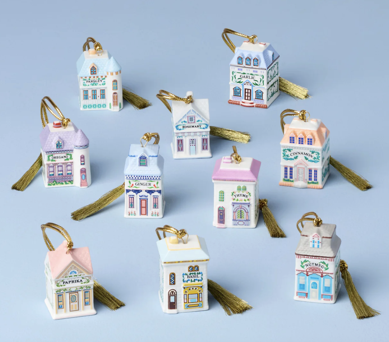 Lenox's beloved Spice Village now comes as an adorable ornament