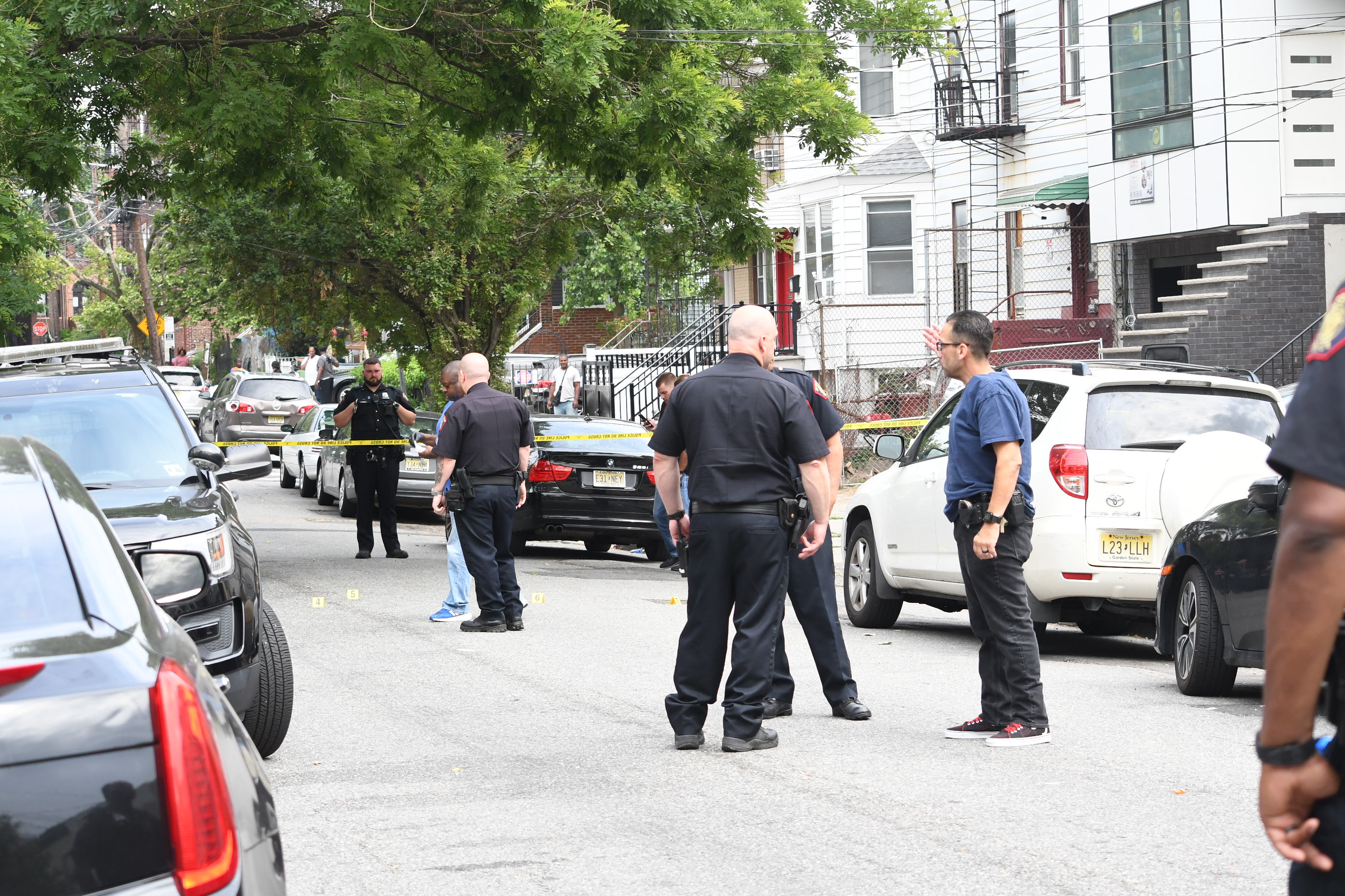 Shooting incident on Gardner Avenue, Jersey City, June 21, 2022