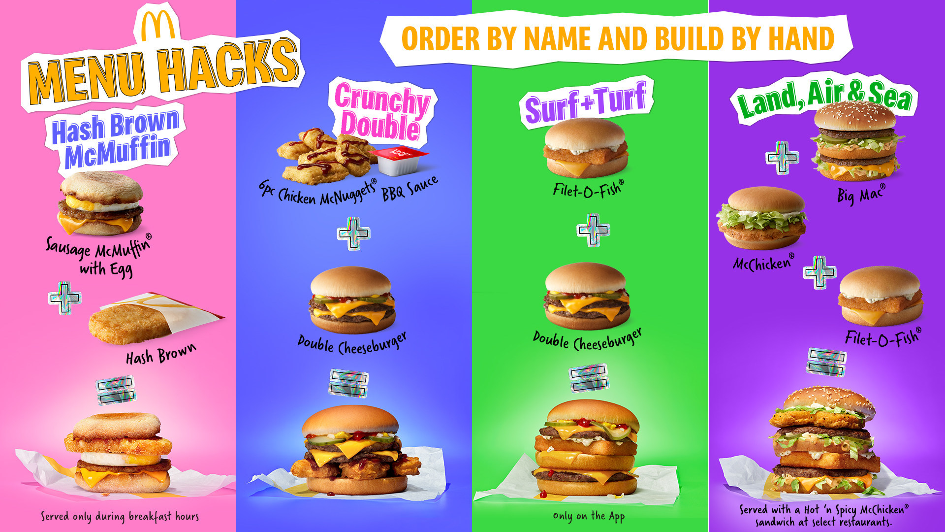 McDonald's to begin serving 'surf and turf' and other menu hacks 