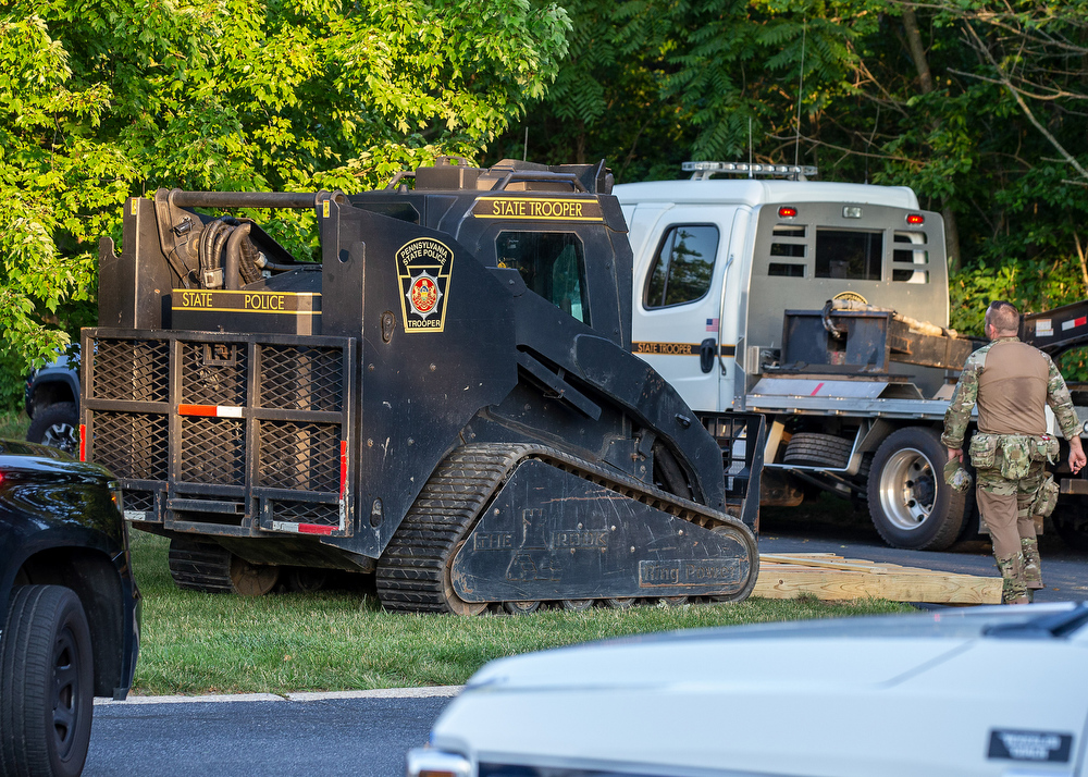 Police on the scene at standoff in Lower Paxton Twp.