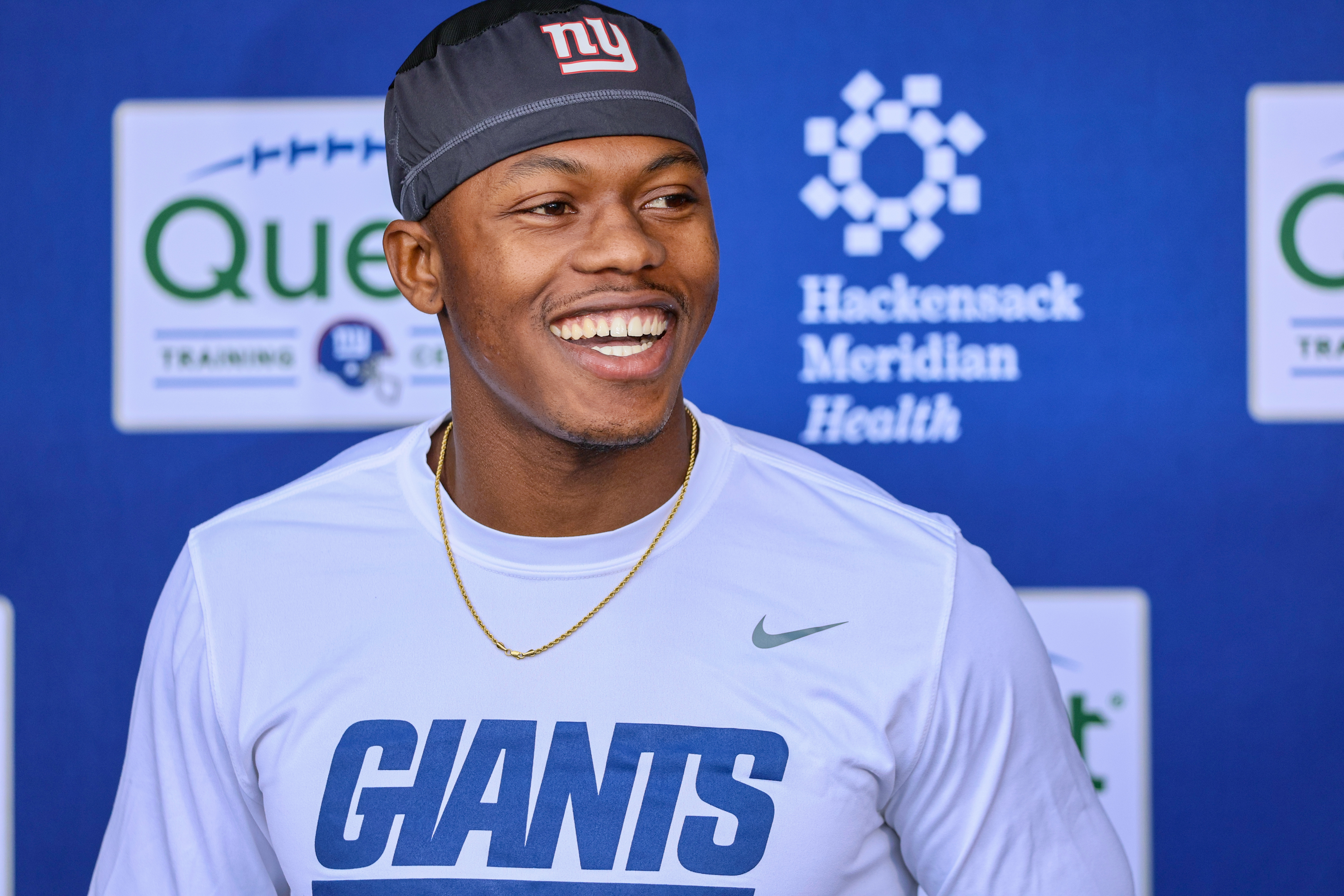 Rookie Tre Hawkins' strong training camp continues for Giants