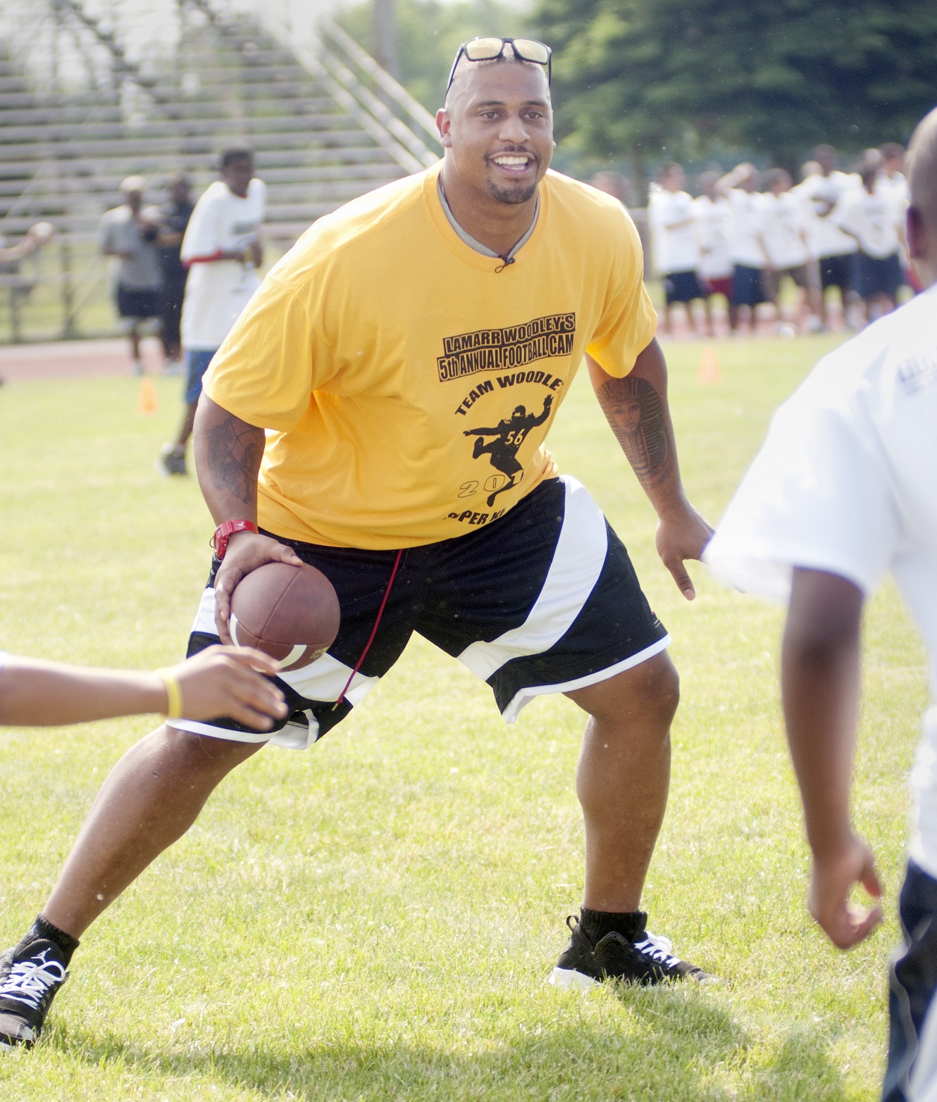 Lamarr Woodley #56 Pittsburgh Steelers Jersey 