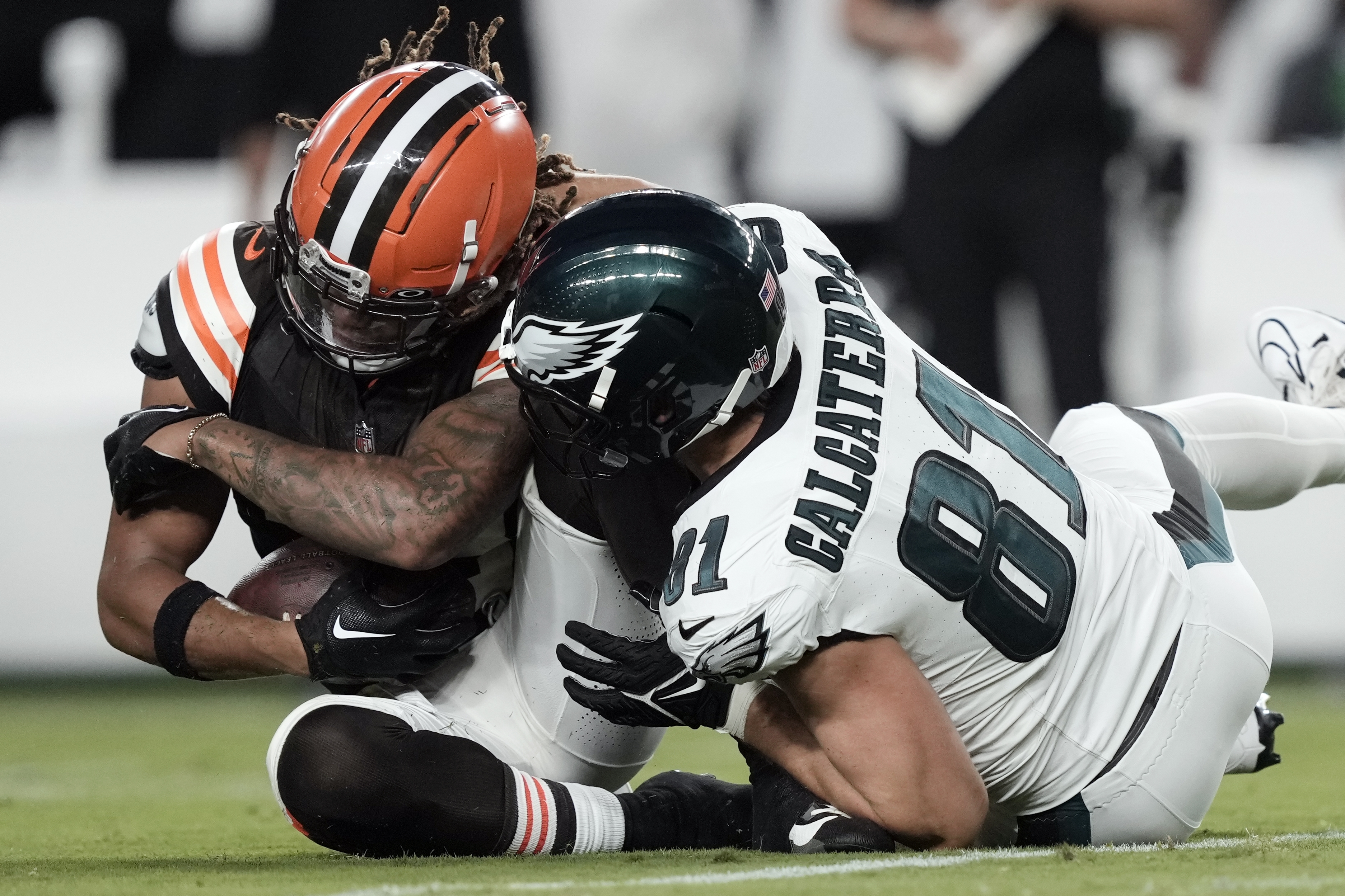 Observations from Browns' 3rd preseason game against Eagles: Ashley Bastock  