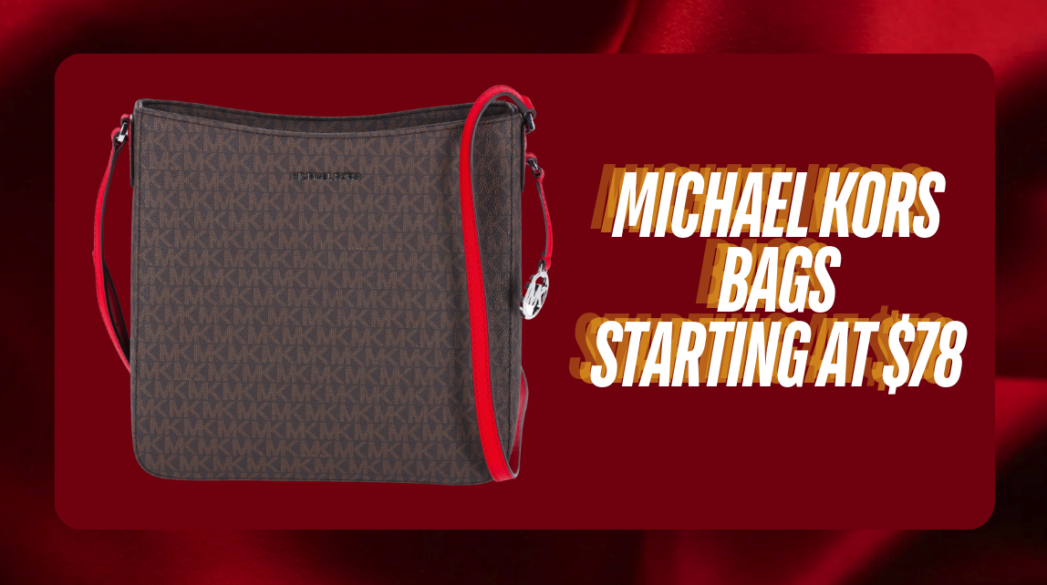 Walmart is having a huge deal on the Michael Kors Messenger Bag