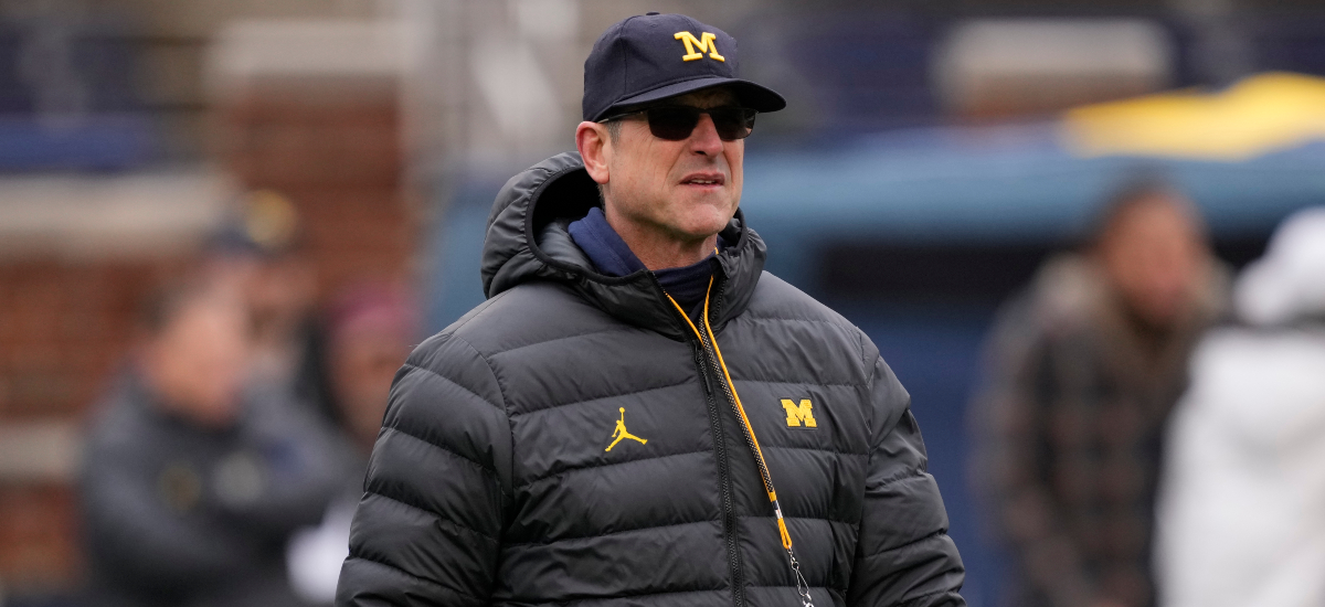 Michigan's Jim Harbaugh reportedly facing 4-game suspension to