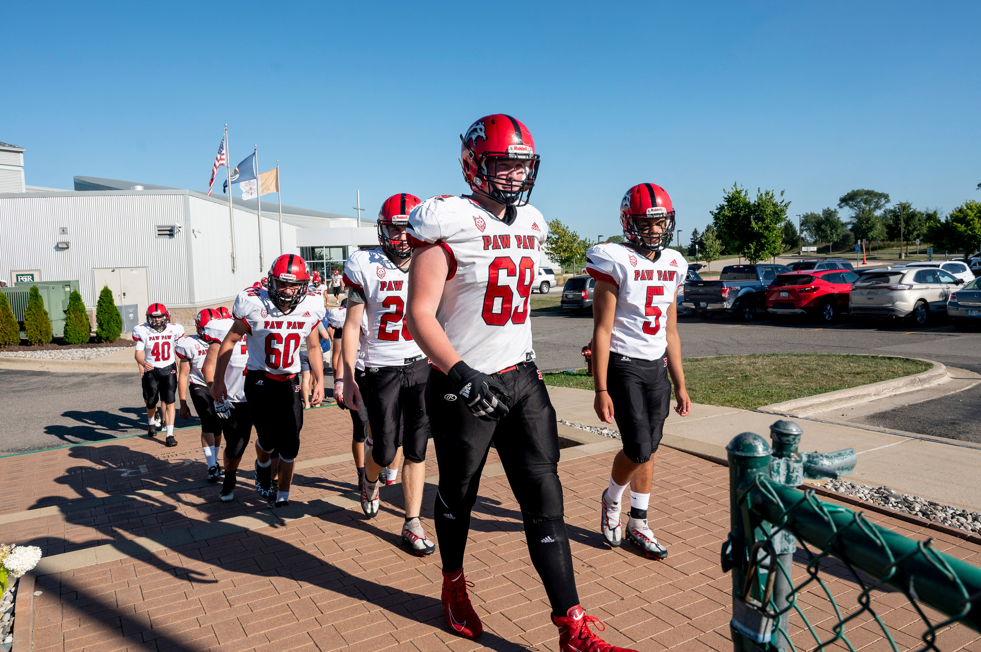 Ann Arbor Father Gabriel Richard vs. Paw Paw high school football