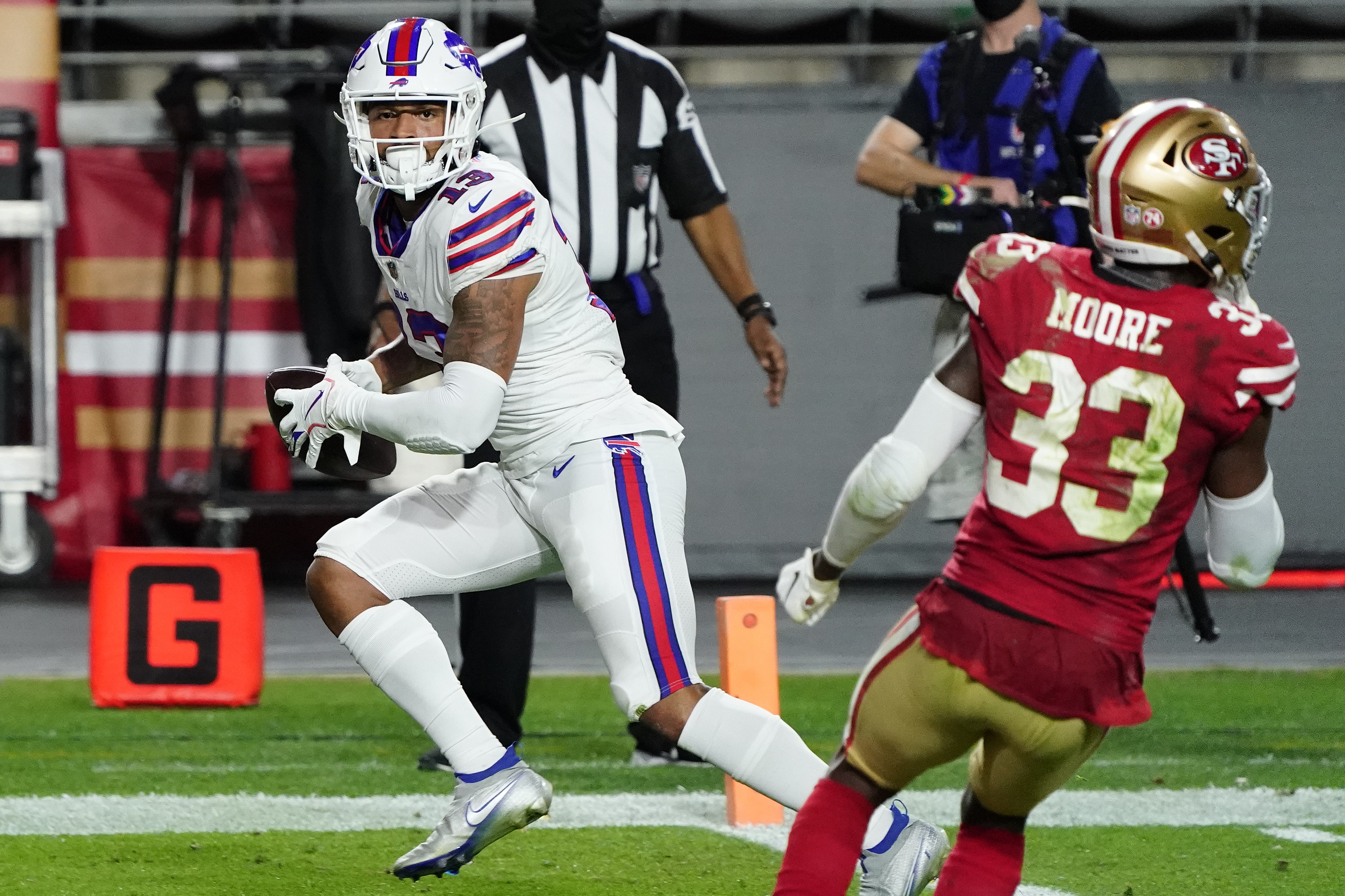 Bills' Gabe Davis puts the league on notice just hours before