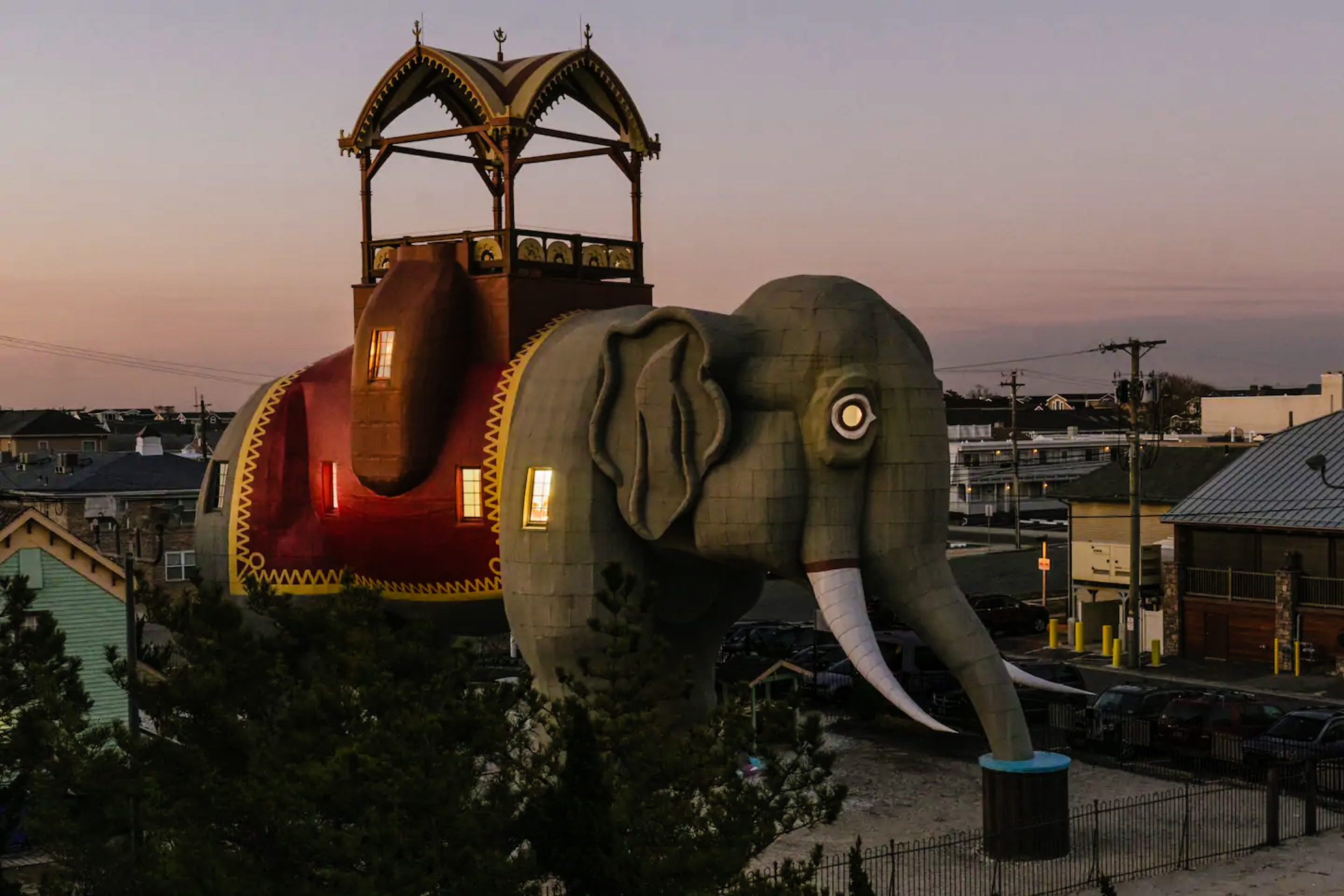 You can spend the night in the famous Lucy the Elephant on the Jersey Shore  - pennlive.com