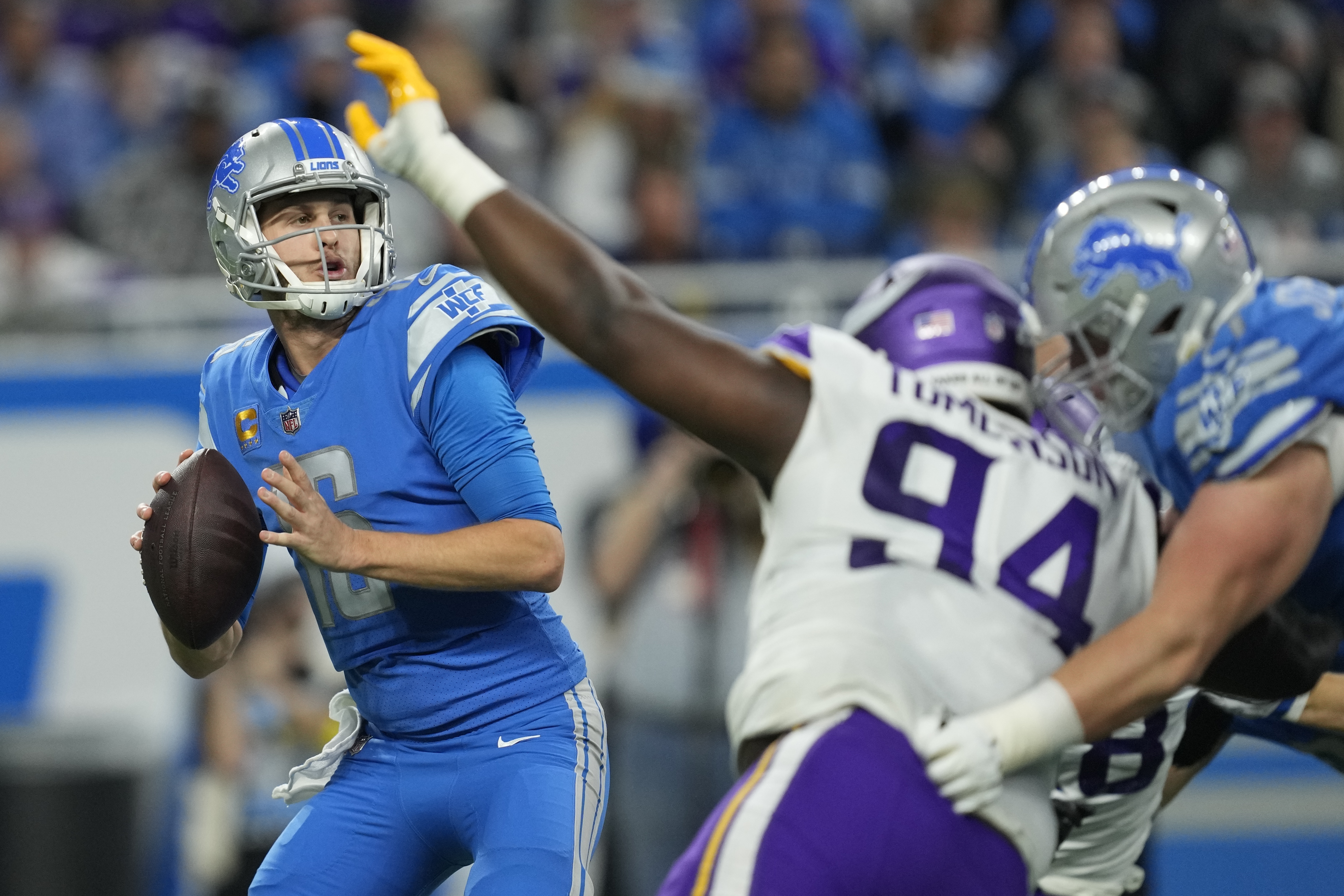 Video recap: Lions' Jared Goff with another strong game in 34-23 win vs.  Vikings 