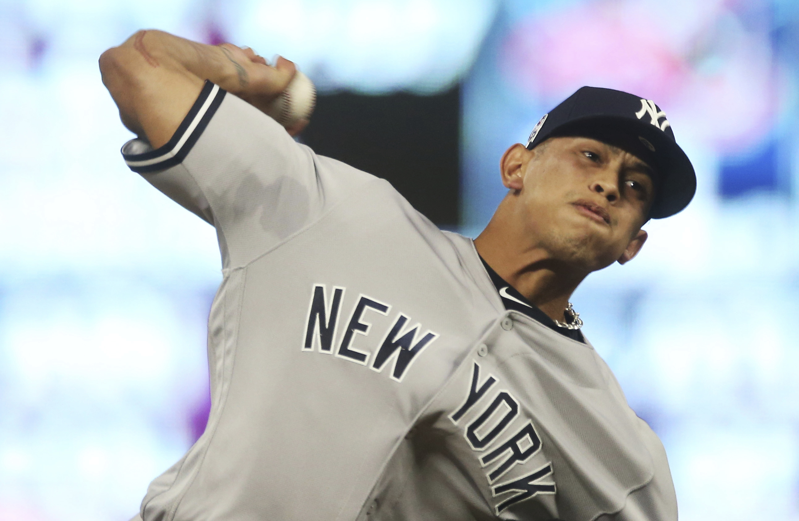 Yankees' Jonathan Loaisiga saw positives of COVID-19 stint