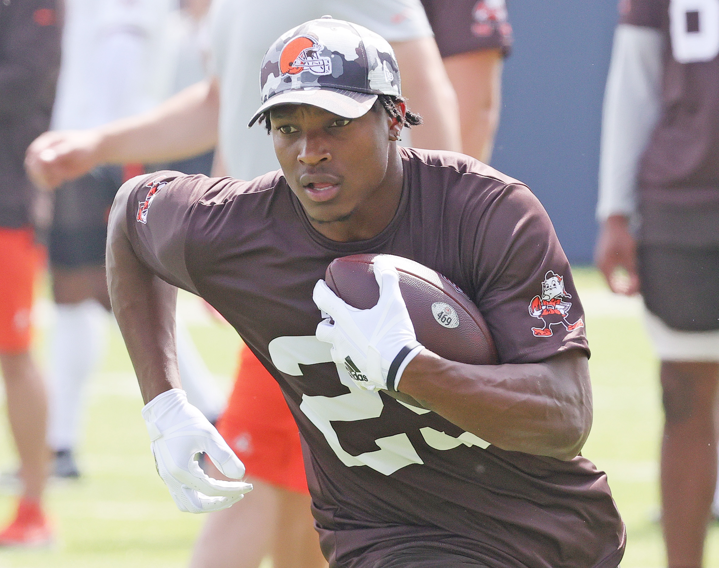 Cleveland Browns minicamp at the Pro Football Hall of Fame stadium, June  15, 2022 